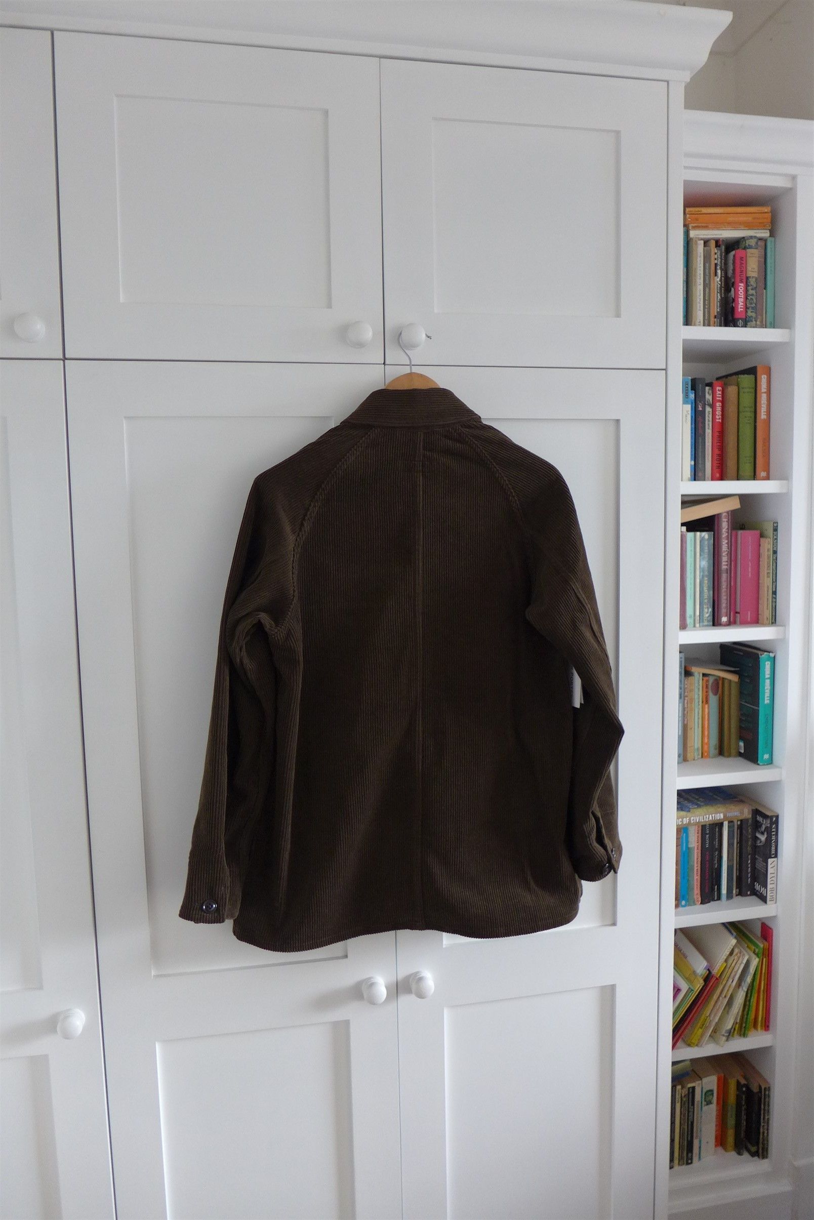 Monitaly Monitaly Coverall Jacket - 8-Wale Brown Corduroy Size US S / EU 44-46 / 1 - 5 Thumbnail