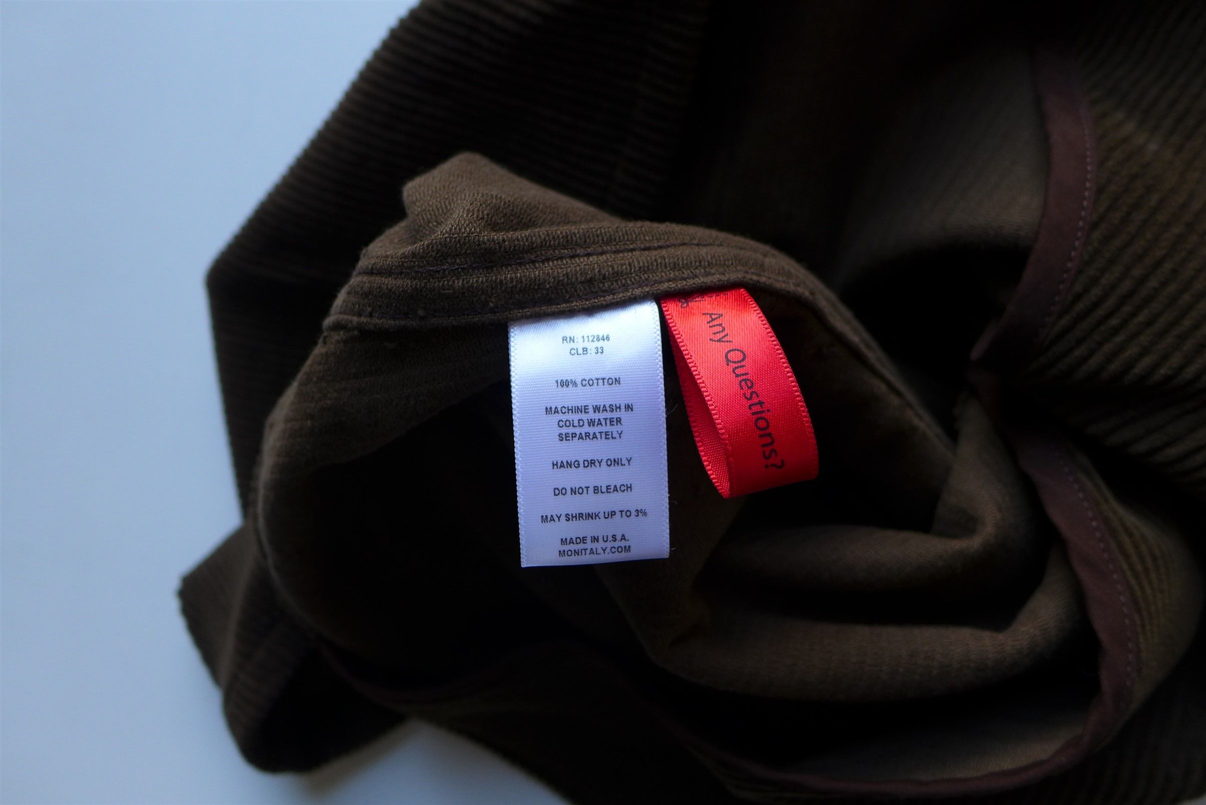 Monitaly Monitaly Coverall Jacket - 8-Wale Brown Corduroy Size US S / EU 44-46 / 1 - 7 Thumbnail