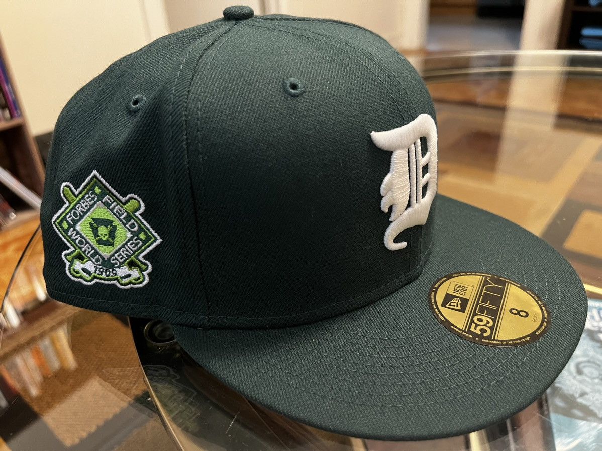 New Era 8 Detroit Tigers Fitted Hat Green/Grey Size ONE SIZE - 7 Thumbnail