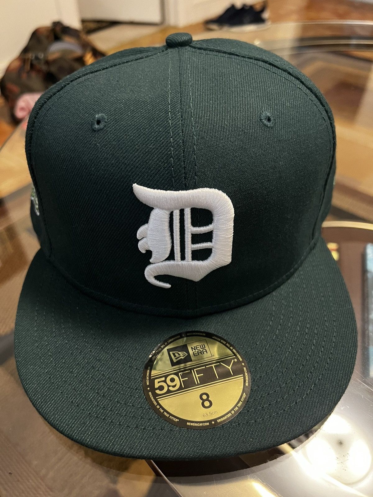 New Era 8 Detroit Tigers Fitted Hat Green/Grey | Grailed