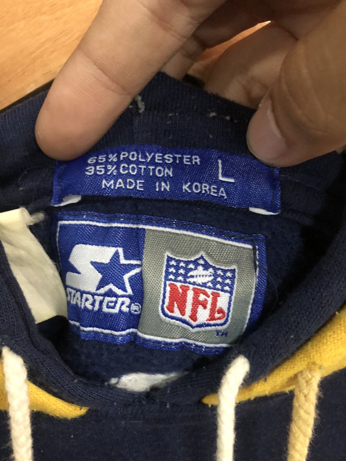 NFL Starter X NFL Chargers San Diego Pullover Hoodie Sweatshirt Size US L / EU 52-54 / 3 - 10 Thumbnail