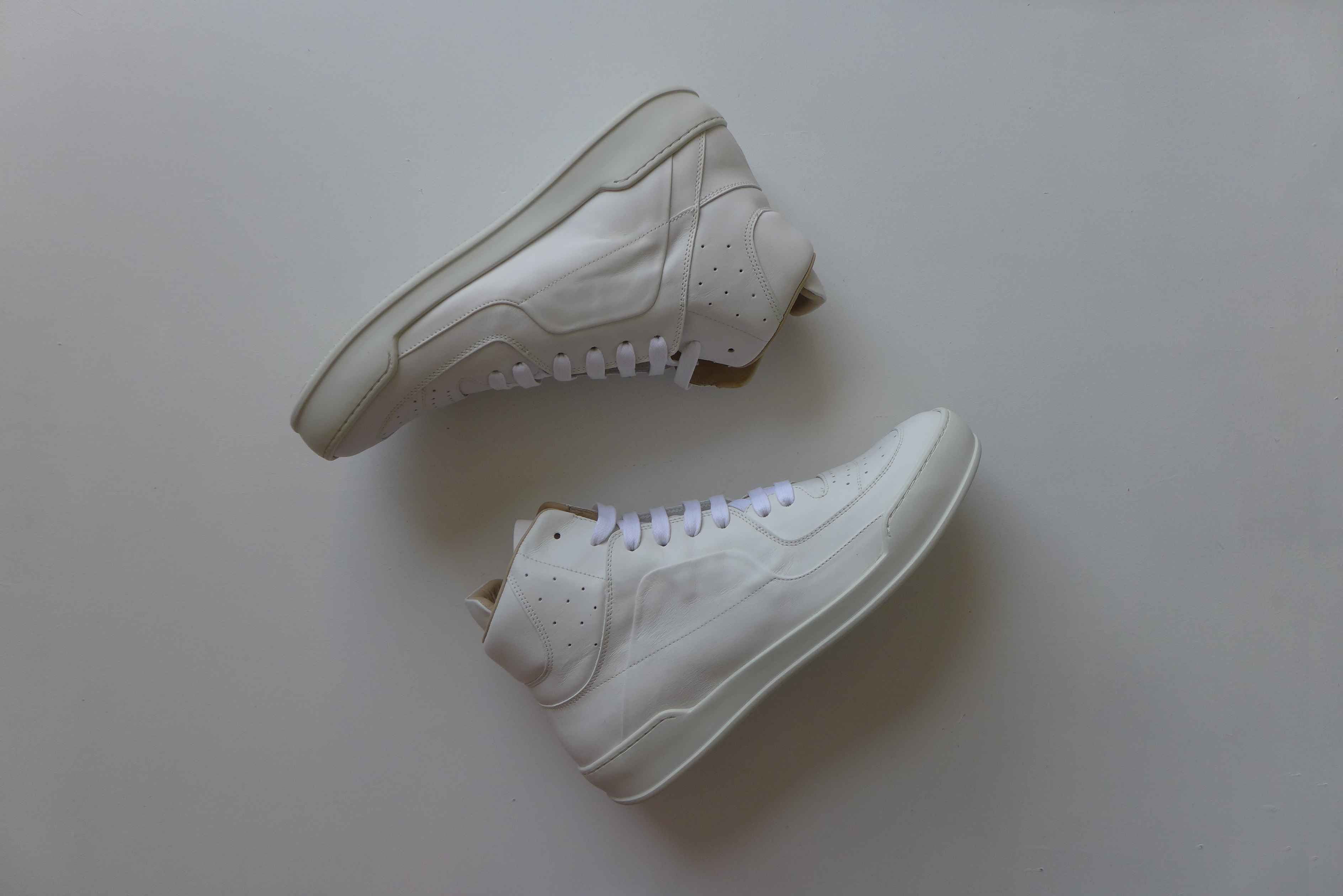 Maison Margiela Margiela FS 540 Mid Sneakers - White Calf Leather Size US 7 / EU 40 - 5 Thumbnail