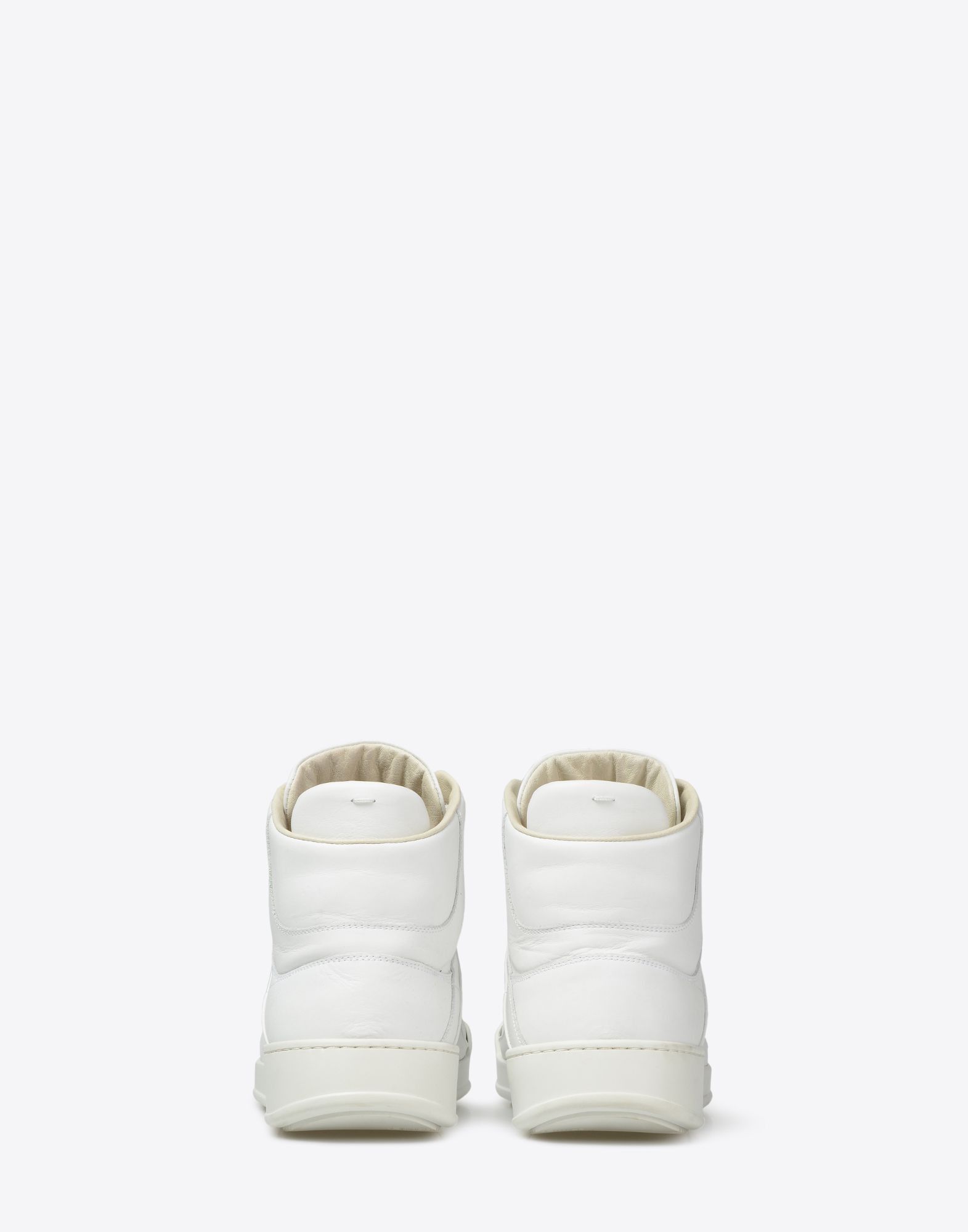 Maison Margiela Margiela FS 540 Mid Sneakers - White Calf Leather Size US 7 / EU 40 - 3 Thumbnail