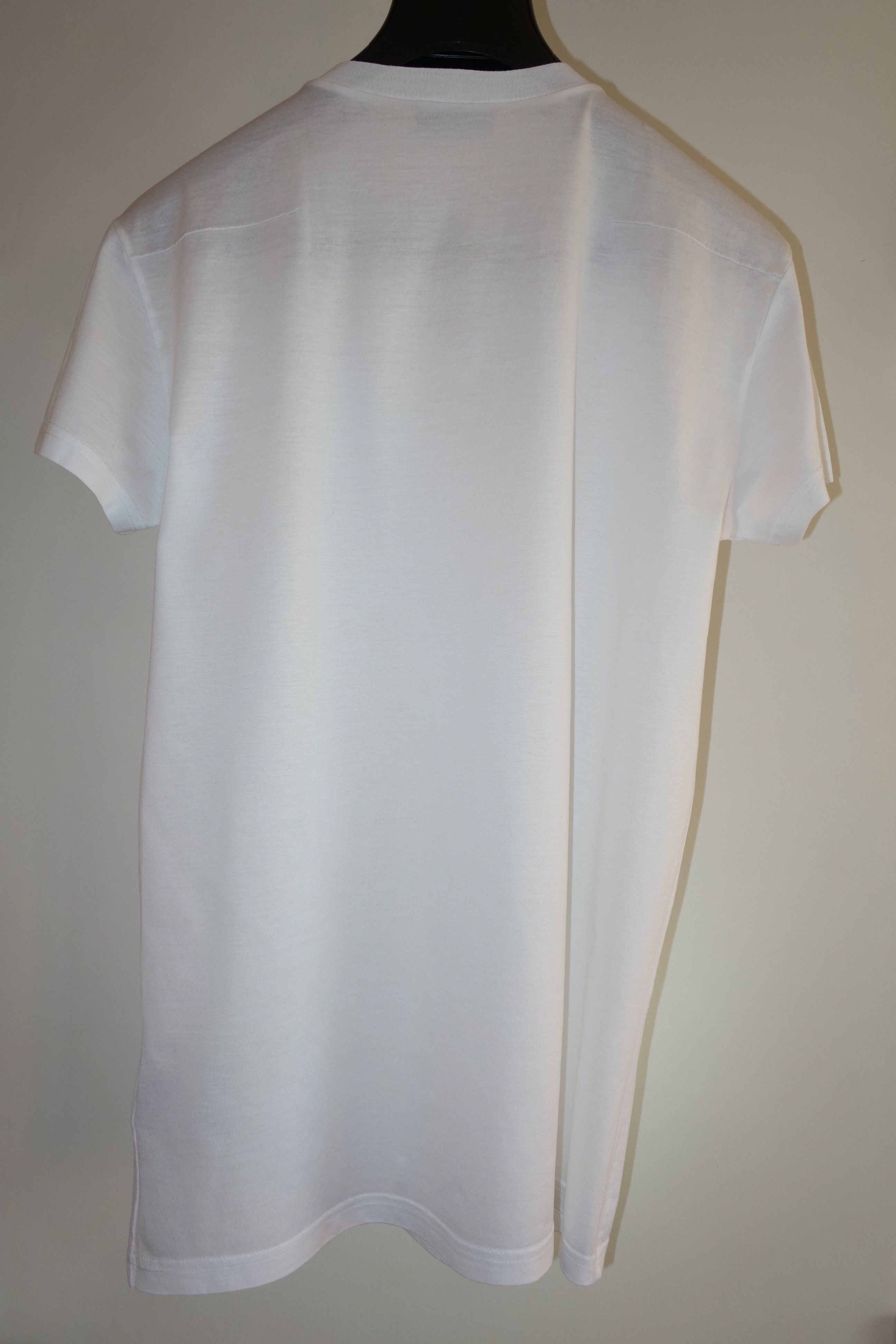 Dior DIOR - T-Shirt XXS XS Bee Embroidery White Black V Collar Size US XXS / EU 40 - 4 Thumbnail