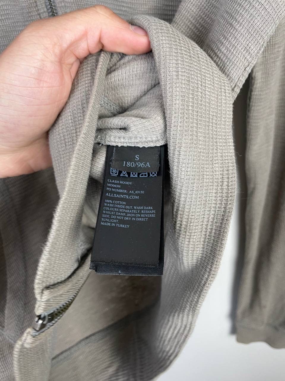 Allsaints Allsaints luxury zip hoodie size S Size US S / EU 44-46 / 1 - 4 Thumbnail