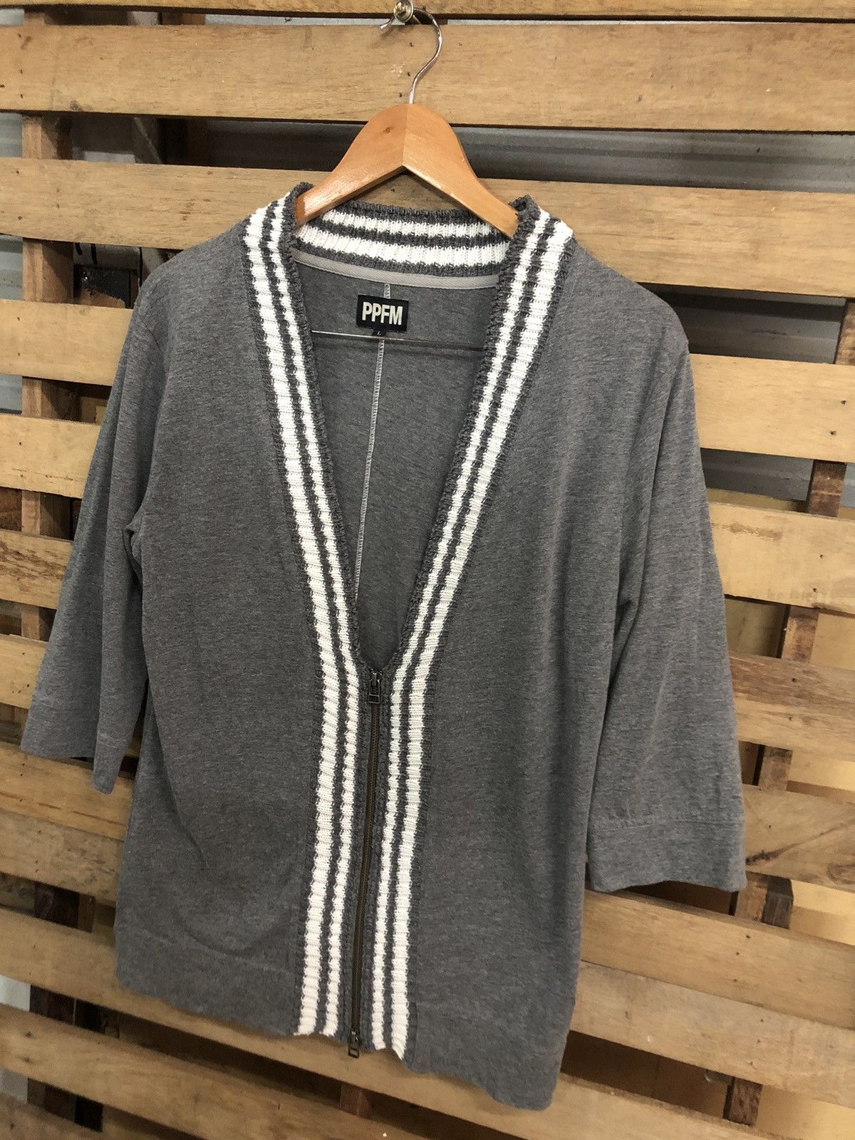 PPFM Peyton Place For Men Cardigan Fashion Design Size US L / EU 52-54 / 3 - 4 Thumbnail
