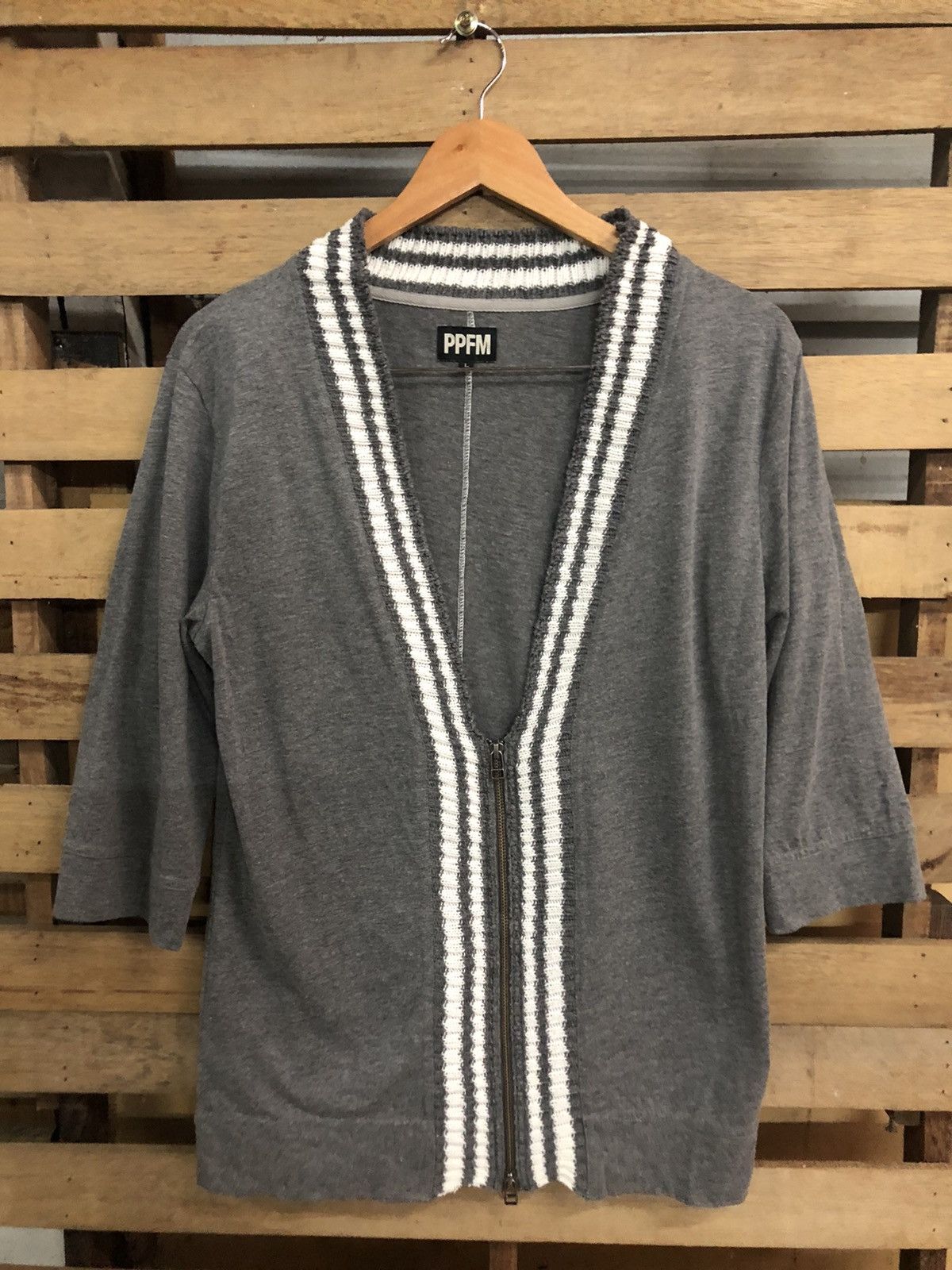 PPFM Peyton Place For Men Cardigan Fashion Design Size US L / EU 52-54 / 3 - 1 Thumbnail