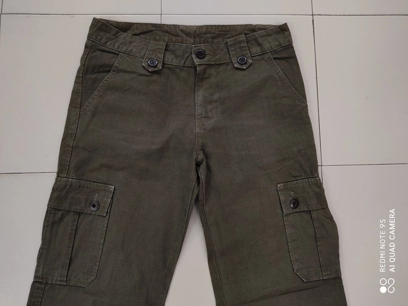 Japanese Brand Like Army Multipocket Utility Military Cargo Pant Size US 29 - 2 Thumbnail
