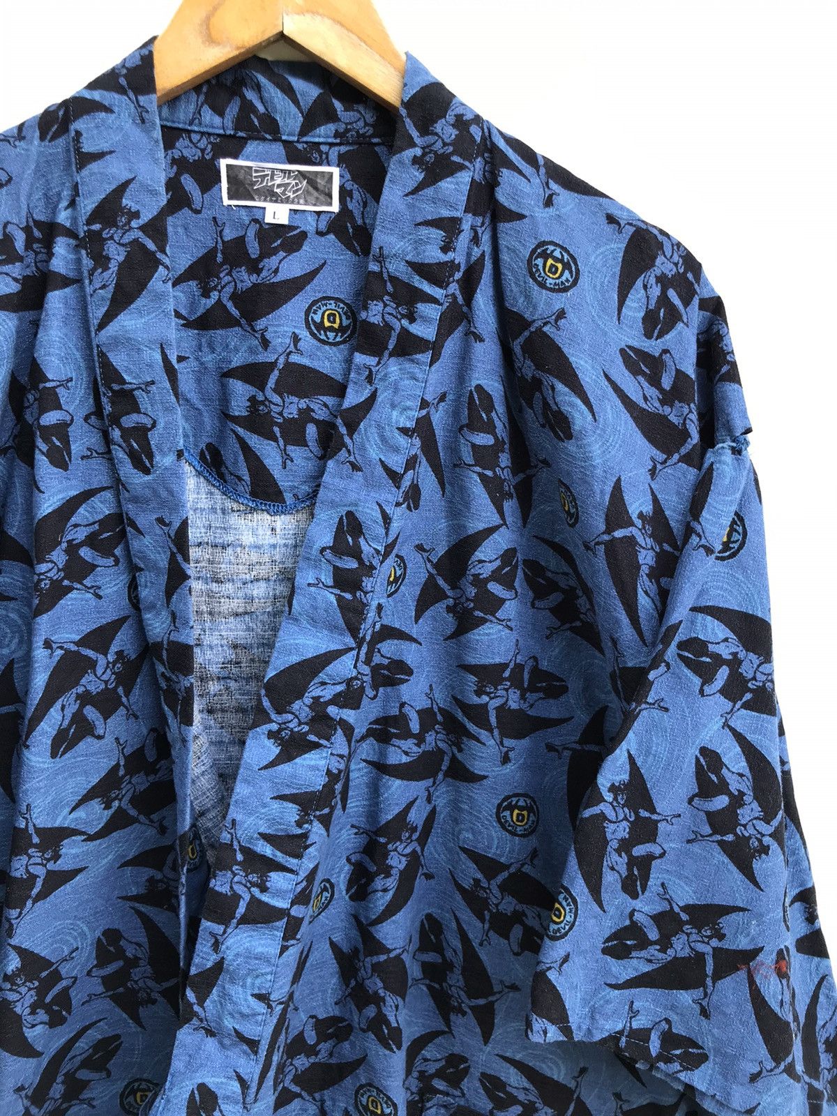 Cartoon Network × Japanese Brand Vintage 90s Devilman Manga Anime Kimono Akira Astro Boy Size US L / EU 52-54 / 3 - 3 Thumbnail