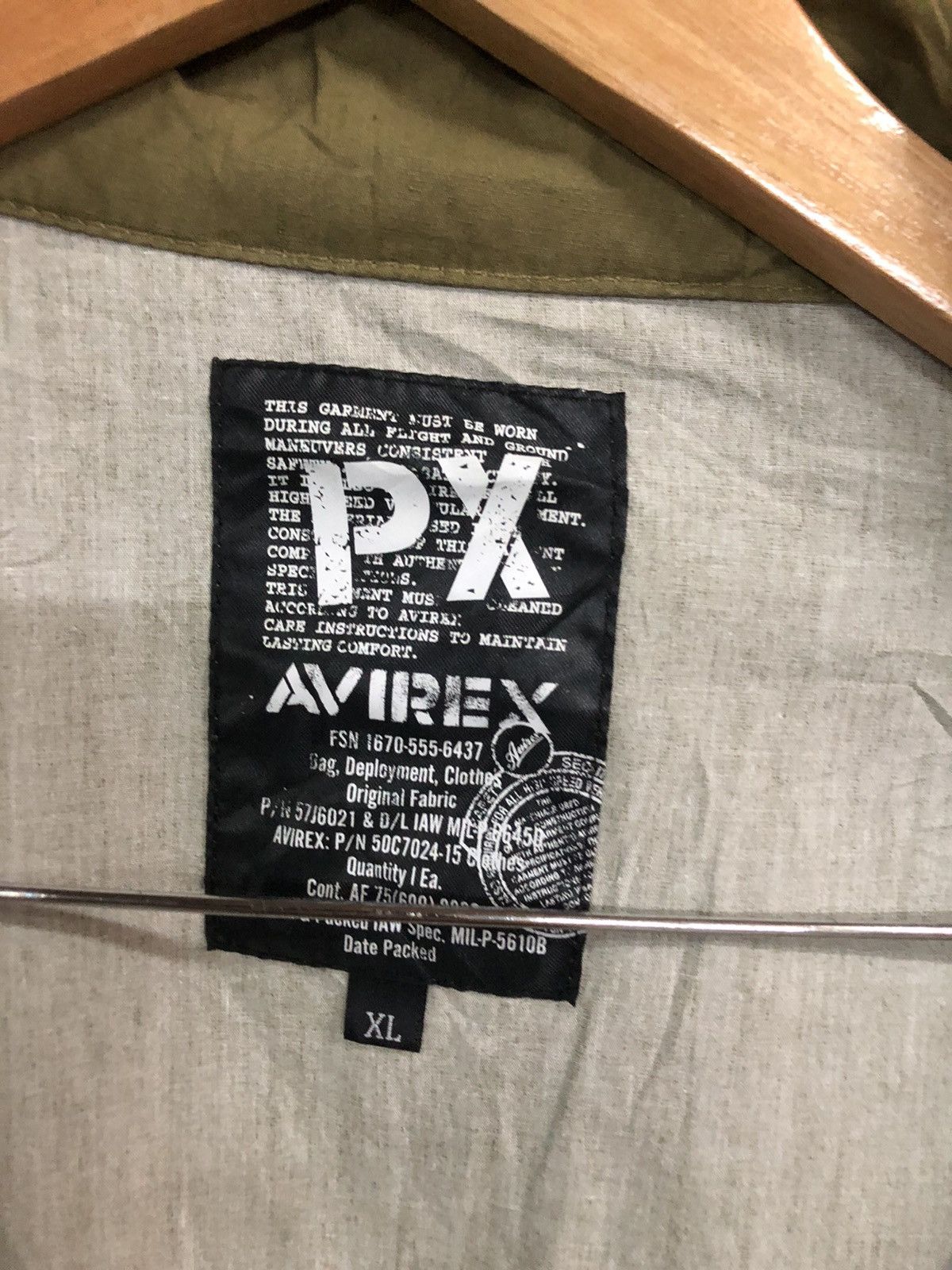 Avirex Avirex Military Design Light Jacket Size US XL / EU 56 / 4 - 8 Thumbnail