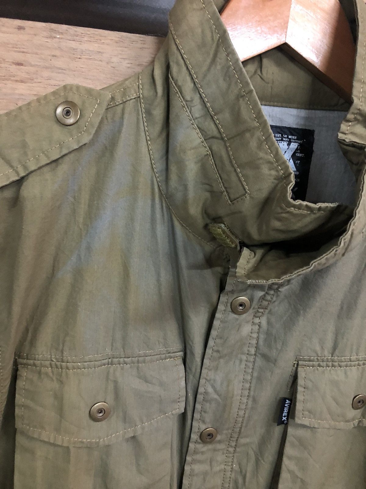 Avirex Avirex Military Design Light Jacket Size US XL / EU 56 / 4 - 7 Thumbnail
