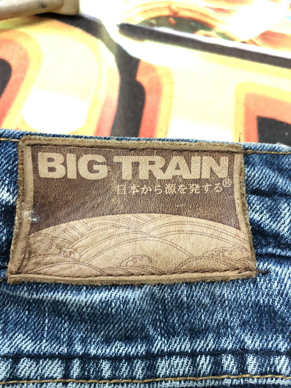 Japanese Brand × Vintage VINTAGE OSAKA BIG TRAIN EMBROIDERY DRAGON SUKAJAN DENIM JEAN Size US 31 - 14 Thumbnail