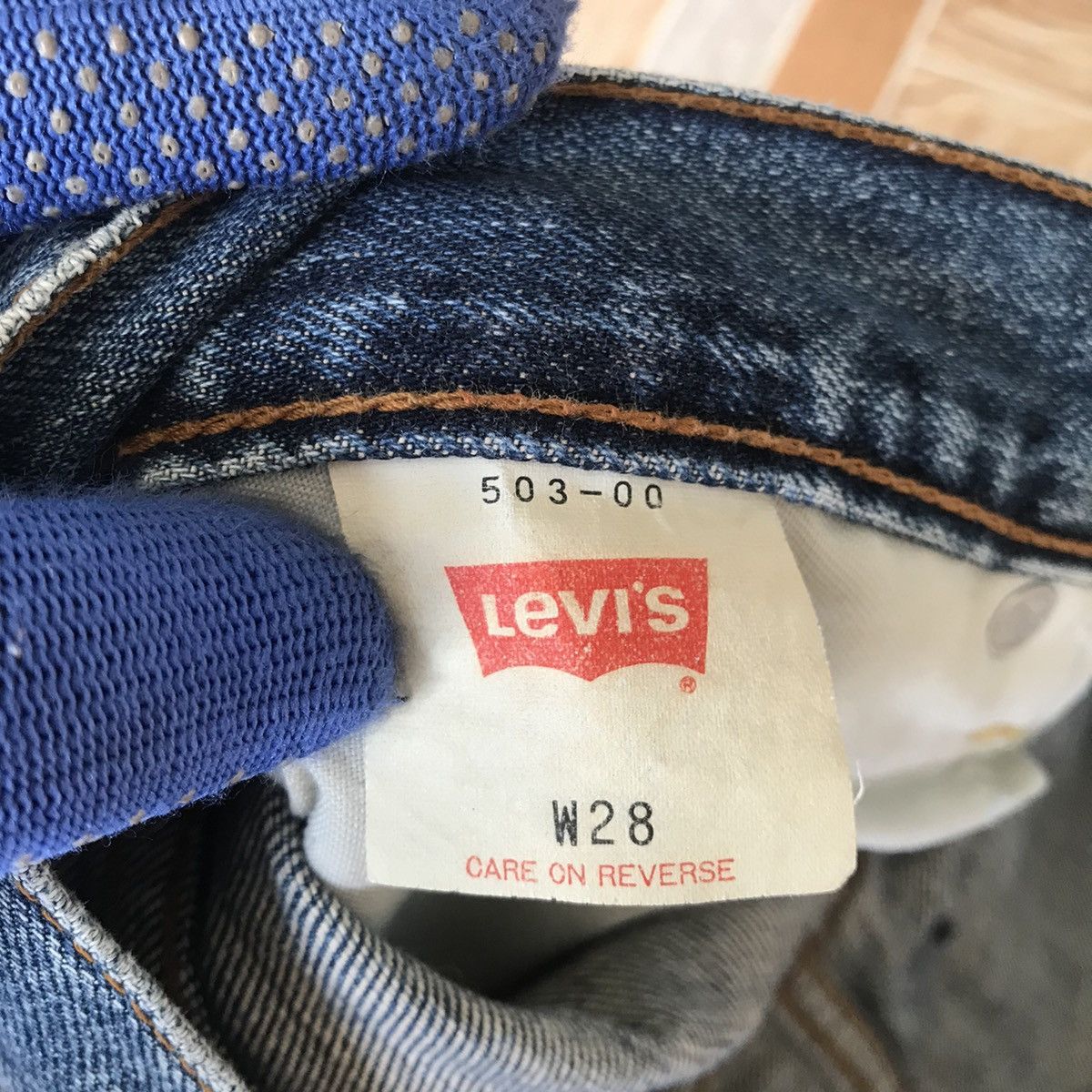 Levi's × Levi's Vintage Clothing × Vintage Vintage Levis 503 Japan size 28x28.5 levis lightwash Size US 28 / EU 44 - 10 Thumbnail