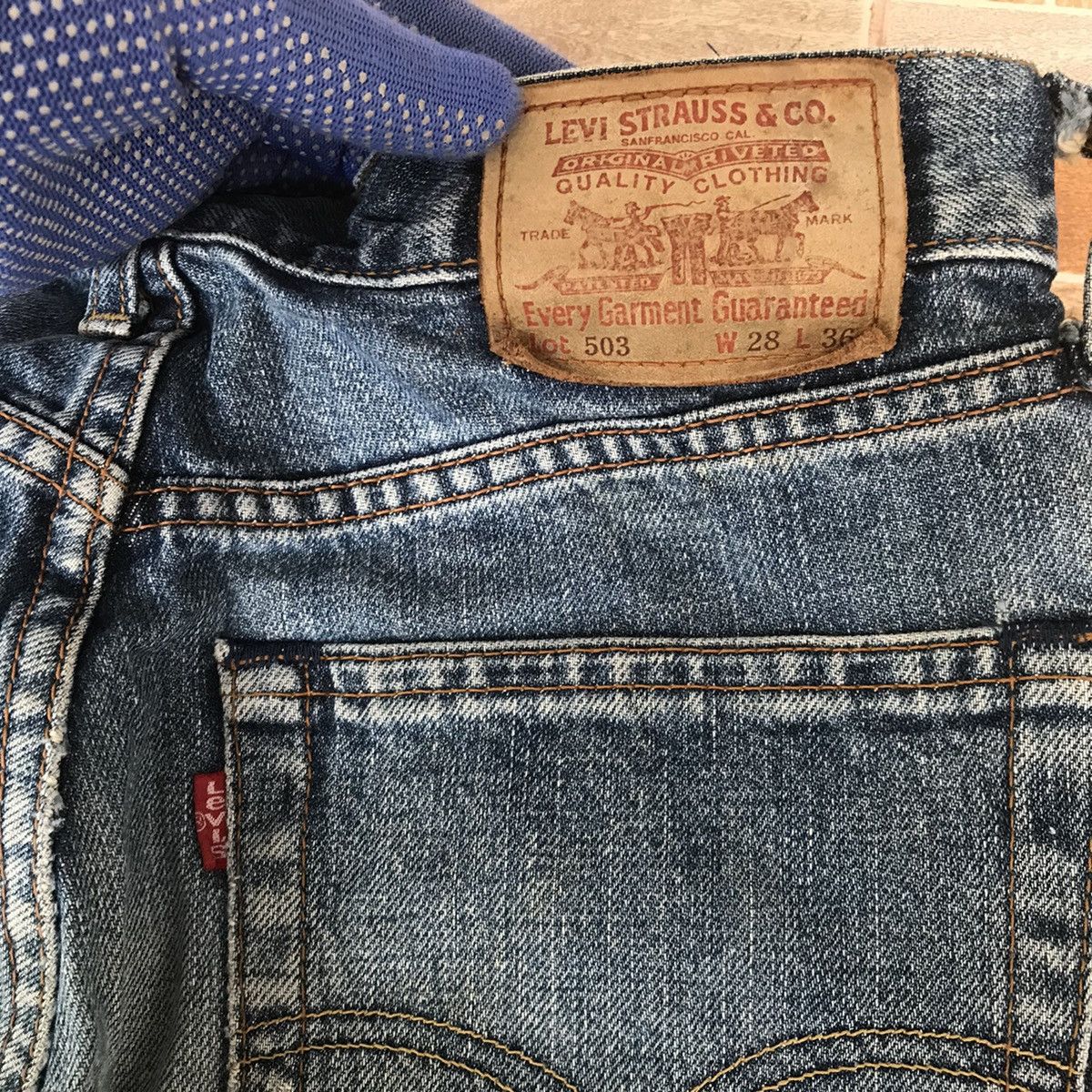 Levi's × Levi's Vintage Clothing × Vintage Vintage Levis 503 Japan size 28x28.5 levis lightwash Size US 28 / EU 44 - 8 Thumbnail