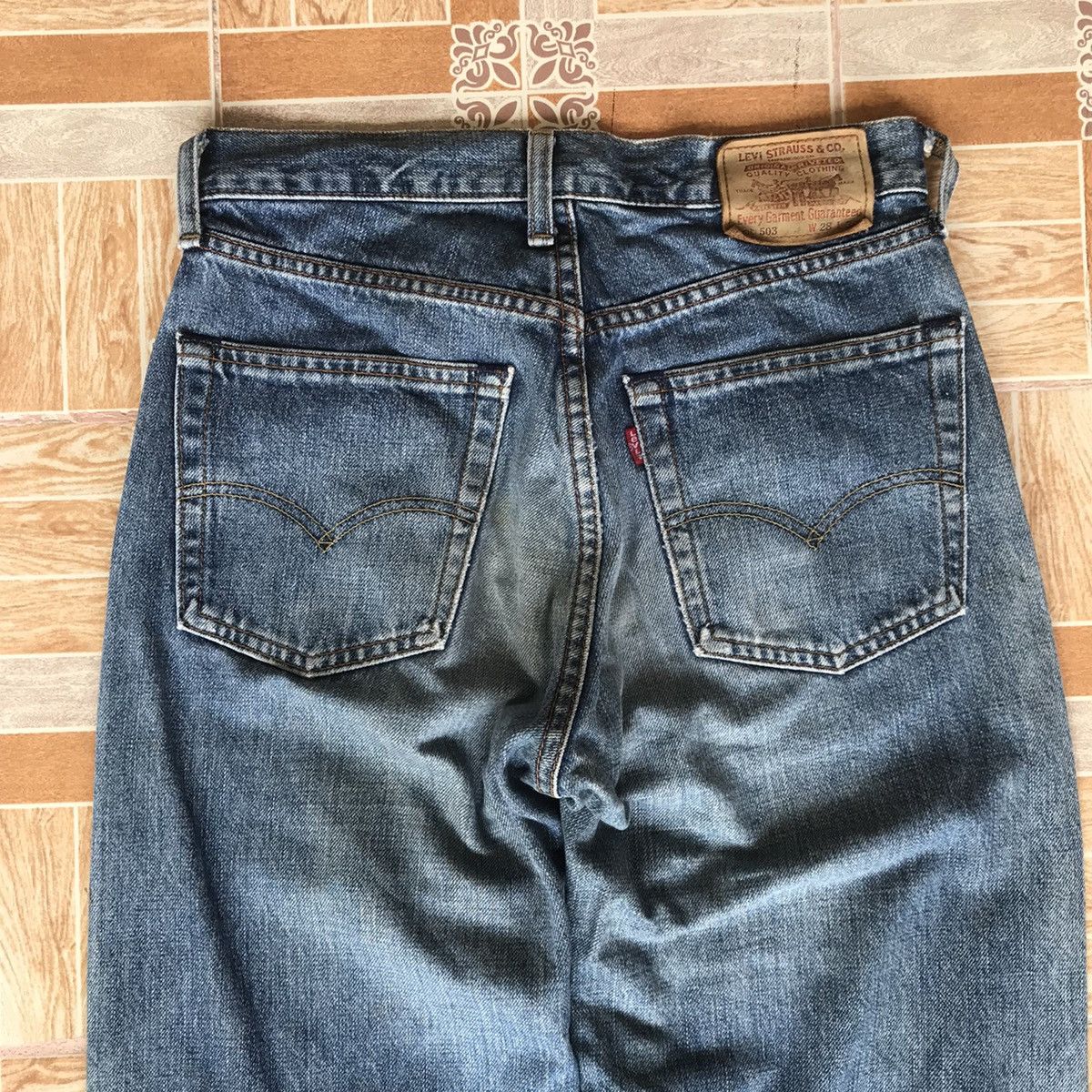 Levi's × Levi's Vintage Clothing × Vintage Vintage Levis 503 Japan size 28x28.5 levis lightwash Size US 28 / EU 44 - 7 Thumbnail