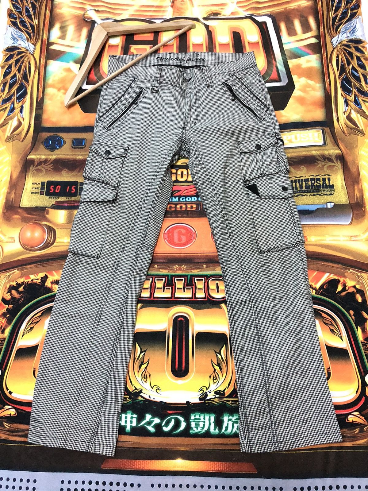 Nicole Club VINTAGE NCFM ELABORATE LIMITED COLECTION BONDAGE CARGO PANT Size US 32 / EU 48 - 1 Thumbnail