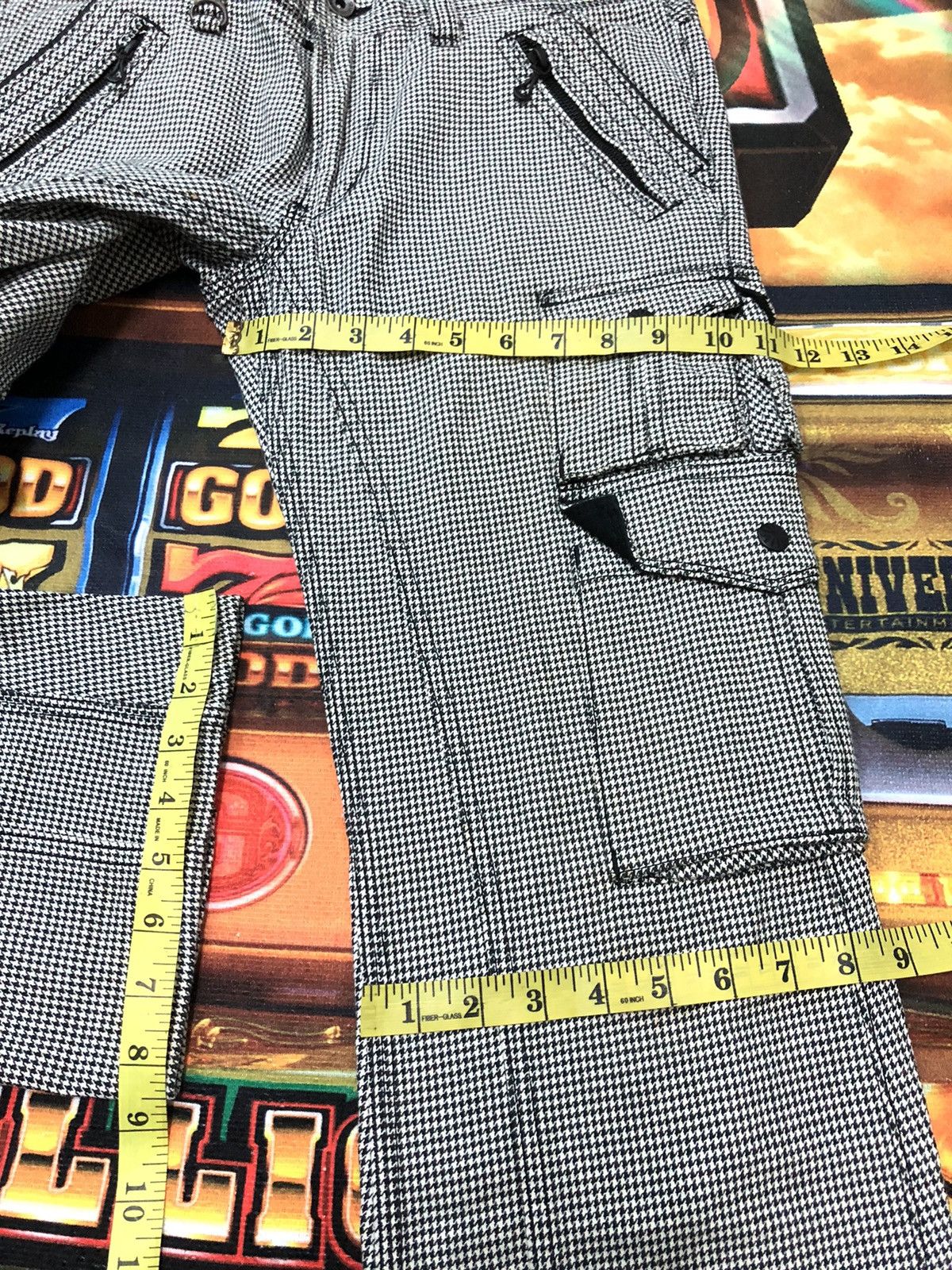 Nicole Club VINTAGE NCFM ELABORATE LIMITED COLECTION BONDAGE CARGO PANT Size US 32 / EU 48 - 19 Thumbnail