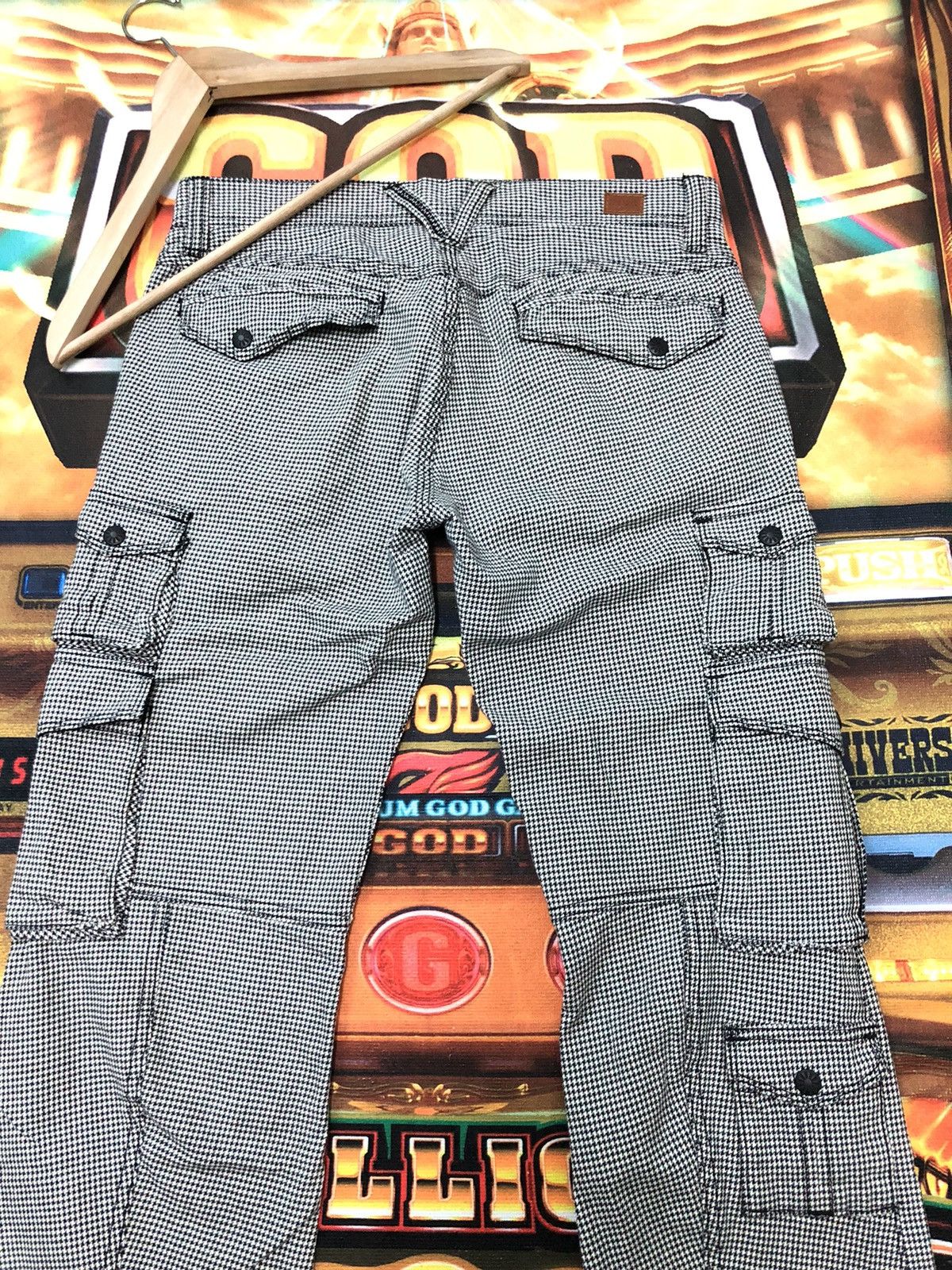 Nicole Club VINTAGE NCFM ELABORATE LIMITED COLECTION BONDAGE CARGO PANT Size US 32 / EU 48 - 12 Thumbnail