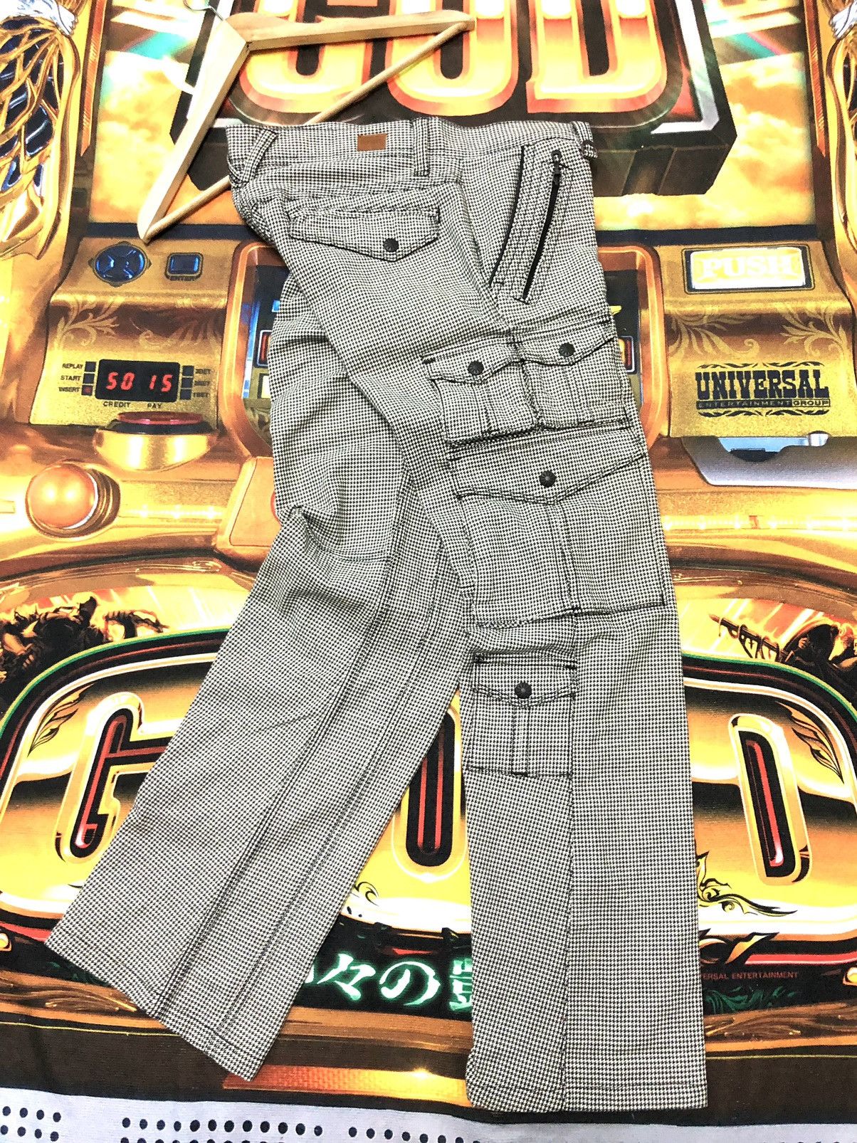 Nicole Club VINTAGE NCFM ELABORATE LIMITED COLECTION BONDAGE CARGO PANT Size US 32 / EU 48 - 14 Thumbnail