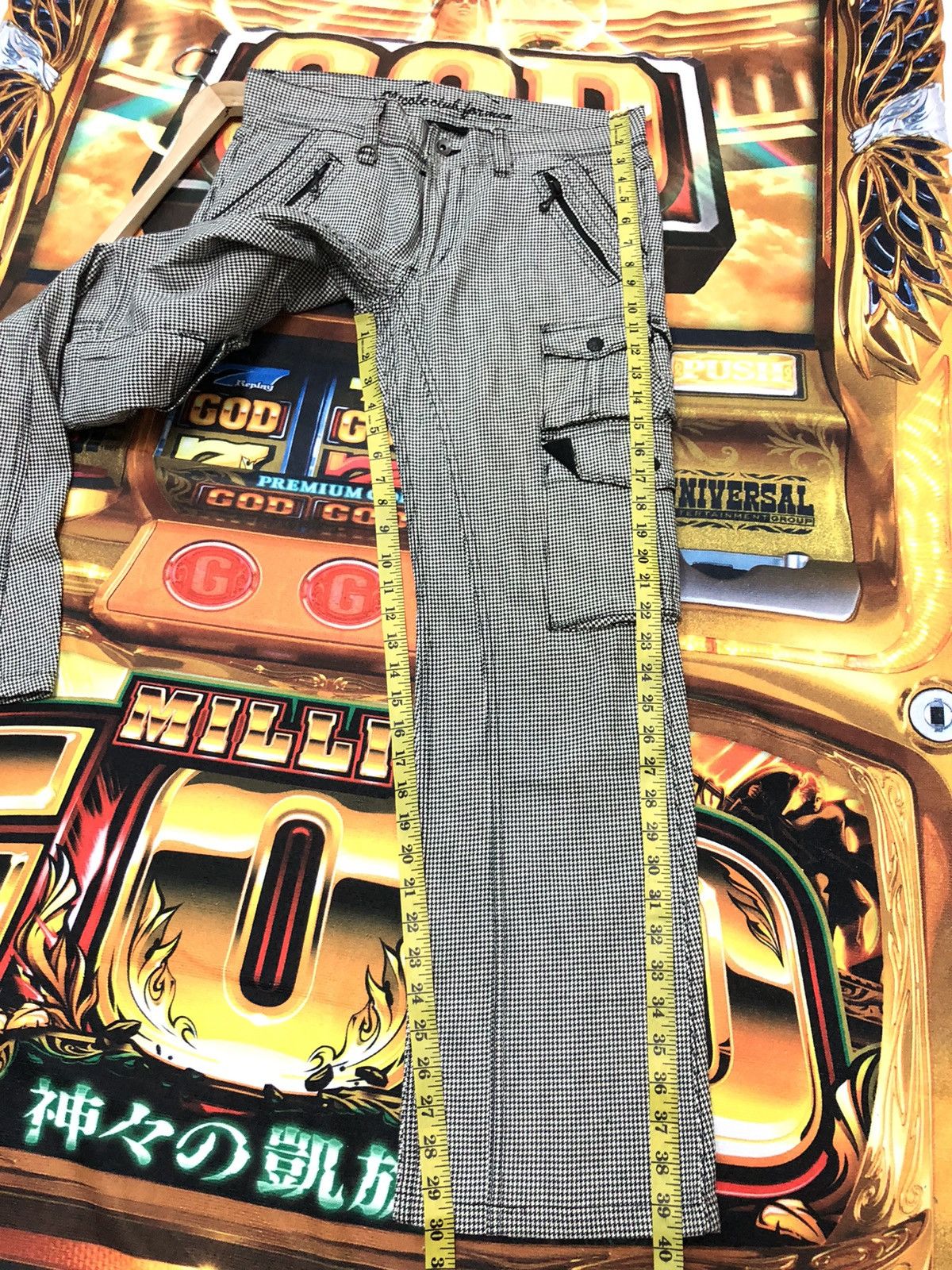 Nicole Club VINTAGE NCFM ELABORATE LIMITED COLECTION BONDAGE CARGO PANT Size US 32 / EU 48 - 18 Thumbnail