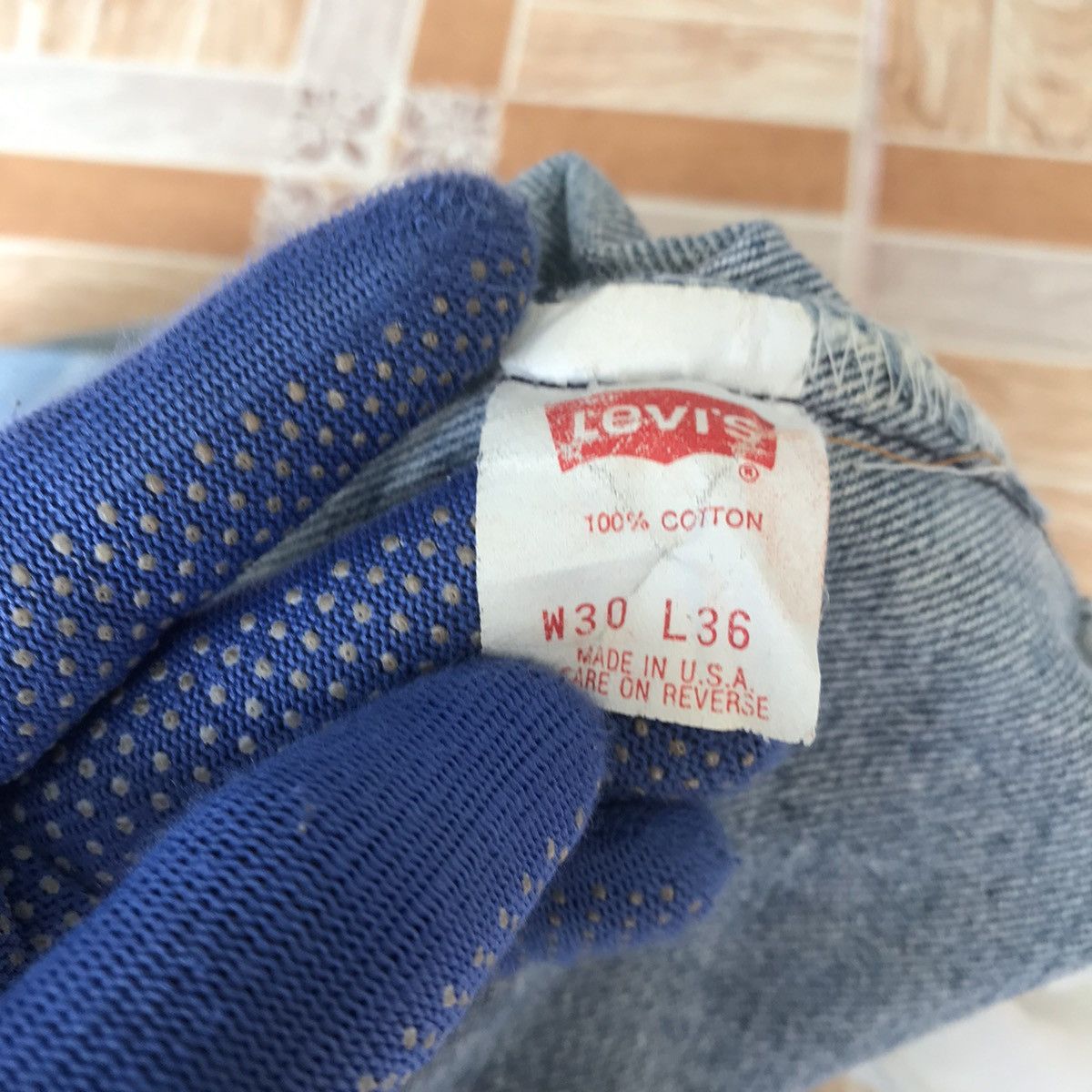 Levi's × Levi's Vintage Clothing Vintage 1993 Levis 501XX Distressed W30x32.5 kurtcobain Size US 30 / EU 46 - 16 Thumbnail