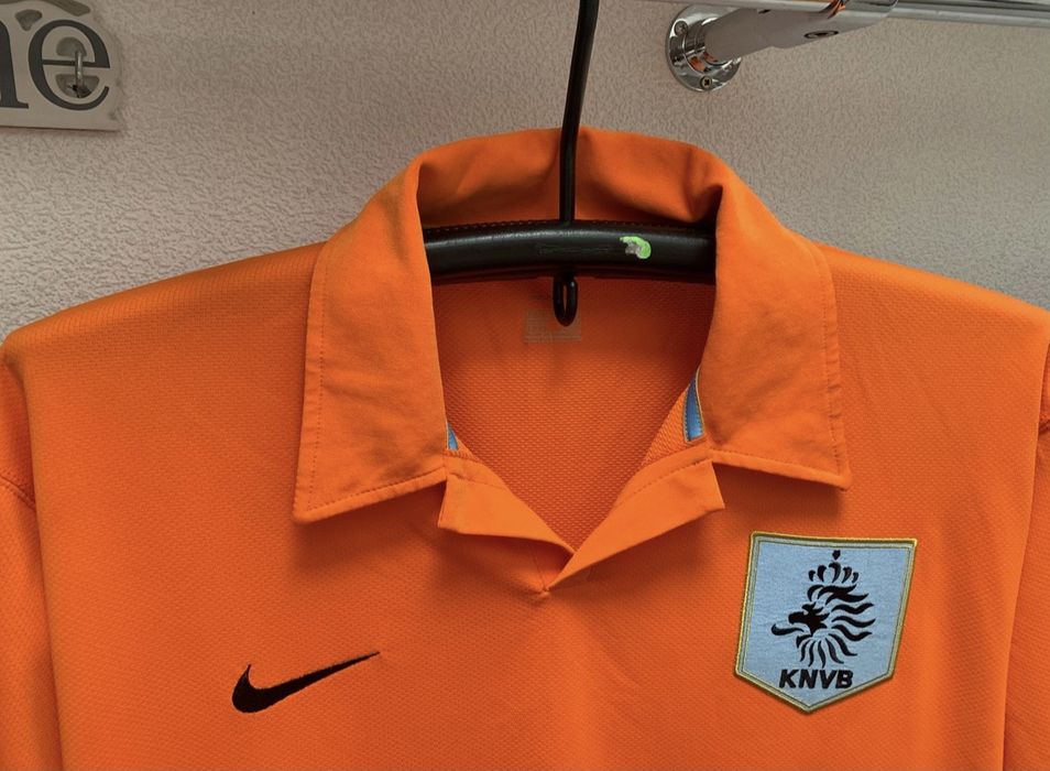 Nike Nederland Nike soccer jersey Xl orange KNVB VINTAGE Grailed