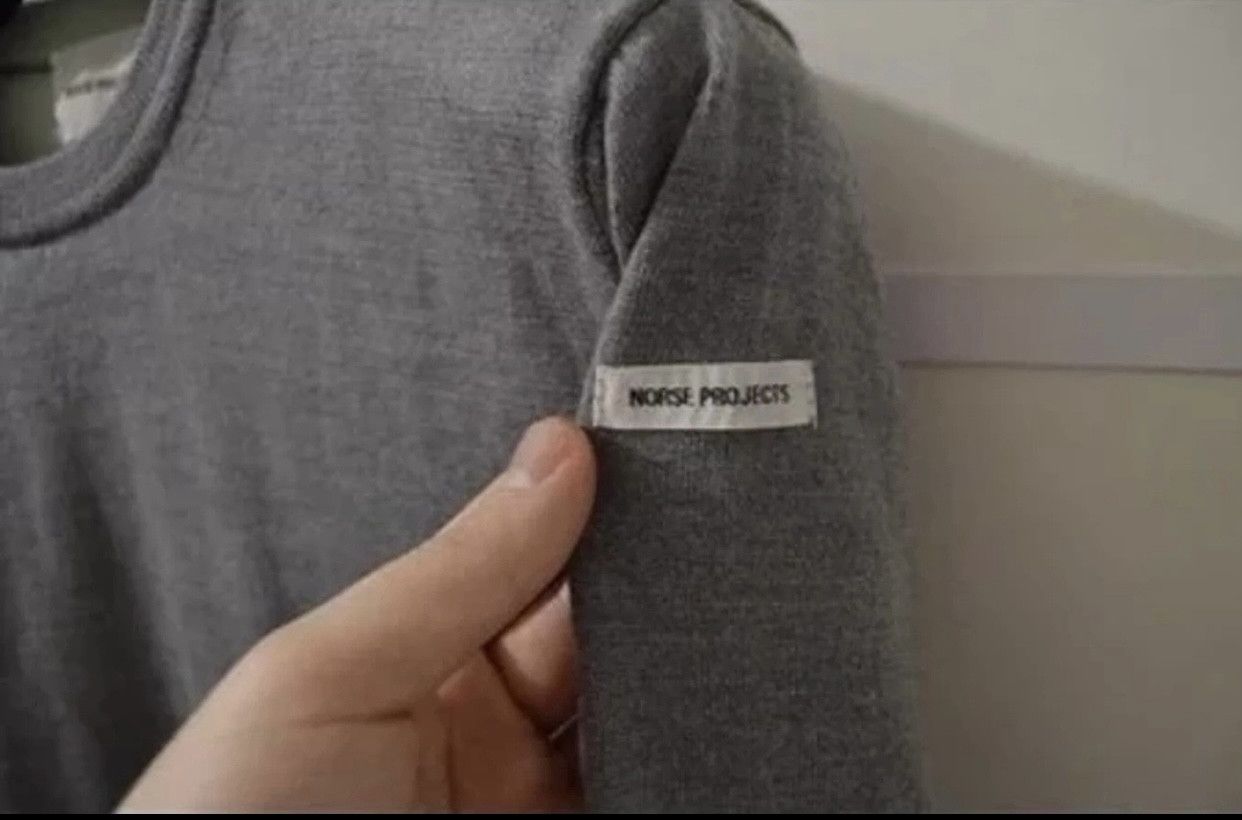 Norse Projects Norse projects sweatshirt M size logo in hand Size US M / EU 48-50 / 2 - 2 Thumbnail