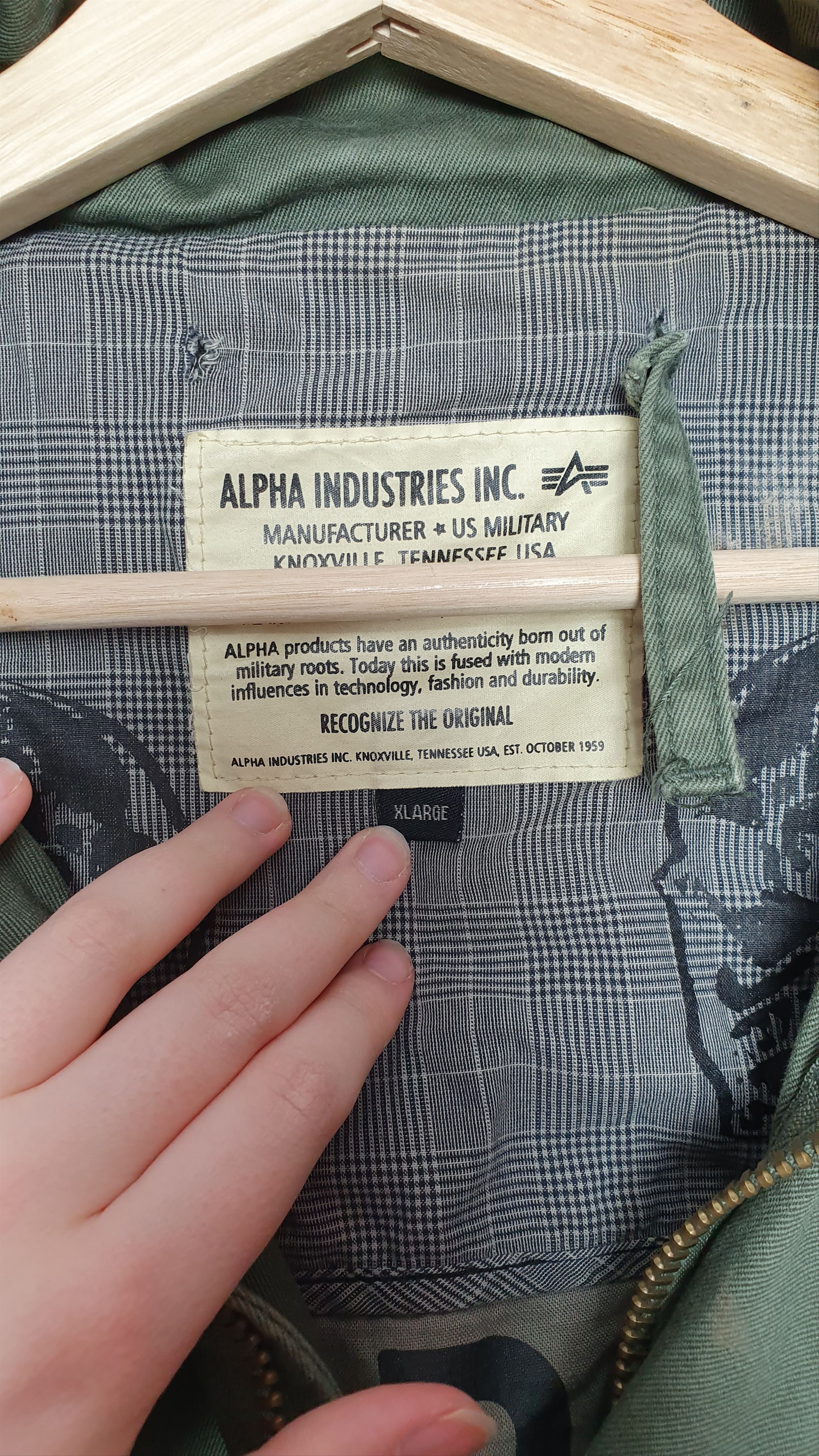 Alpha Industries Alpha Industries Jacket Size US XL / EU 56 / 4 - 4 Thumbnail