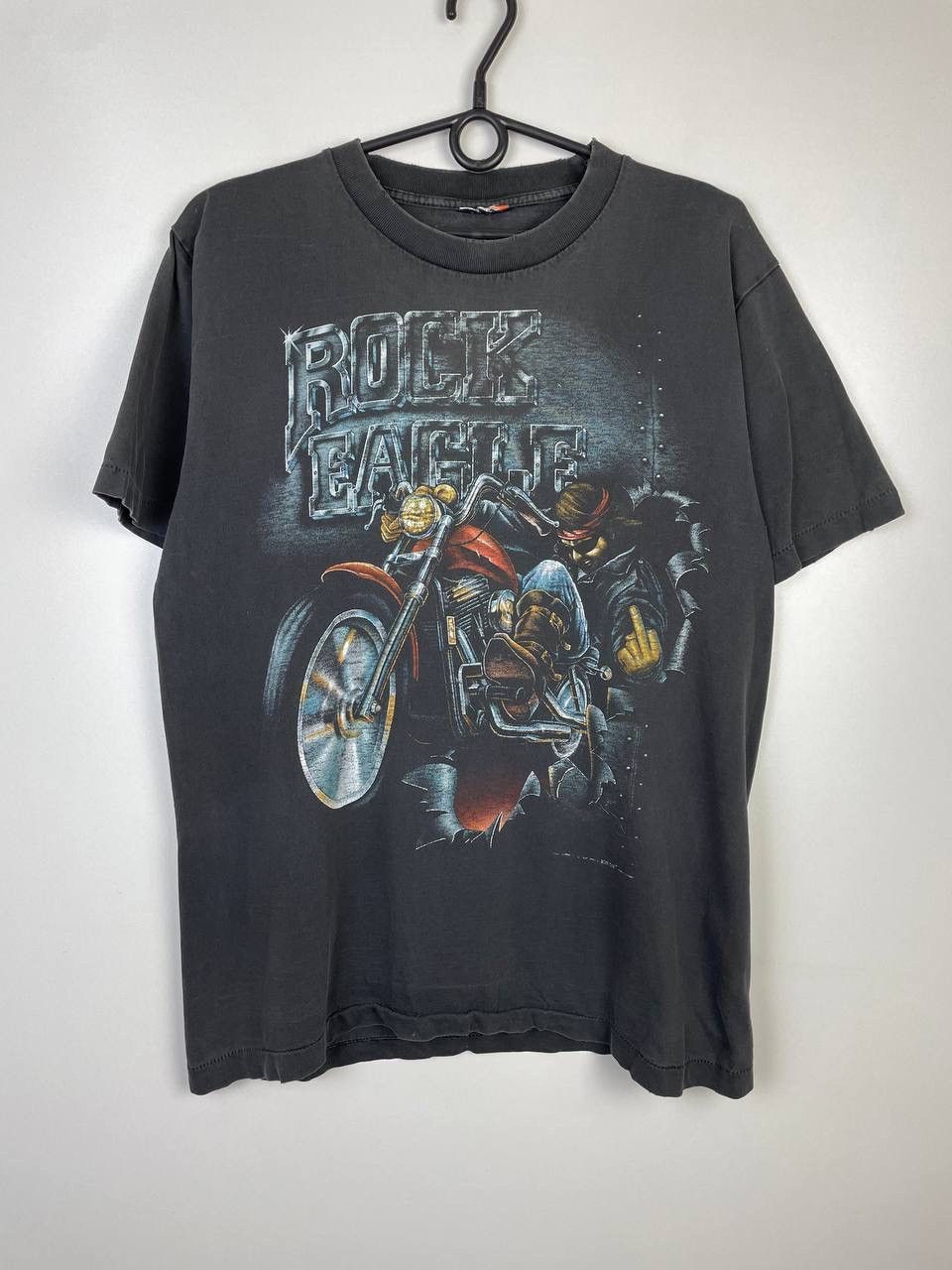 Vintage Rock Eagle 90s vintage t-shirt size L Size US L / EU 52-54 / 3 - 1 Thumbnail