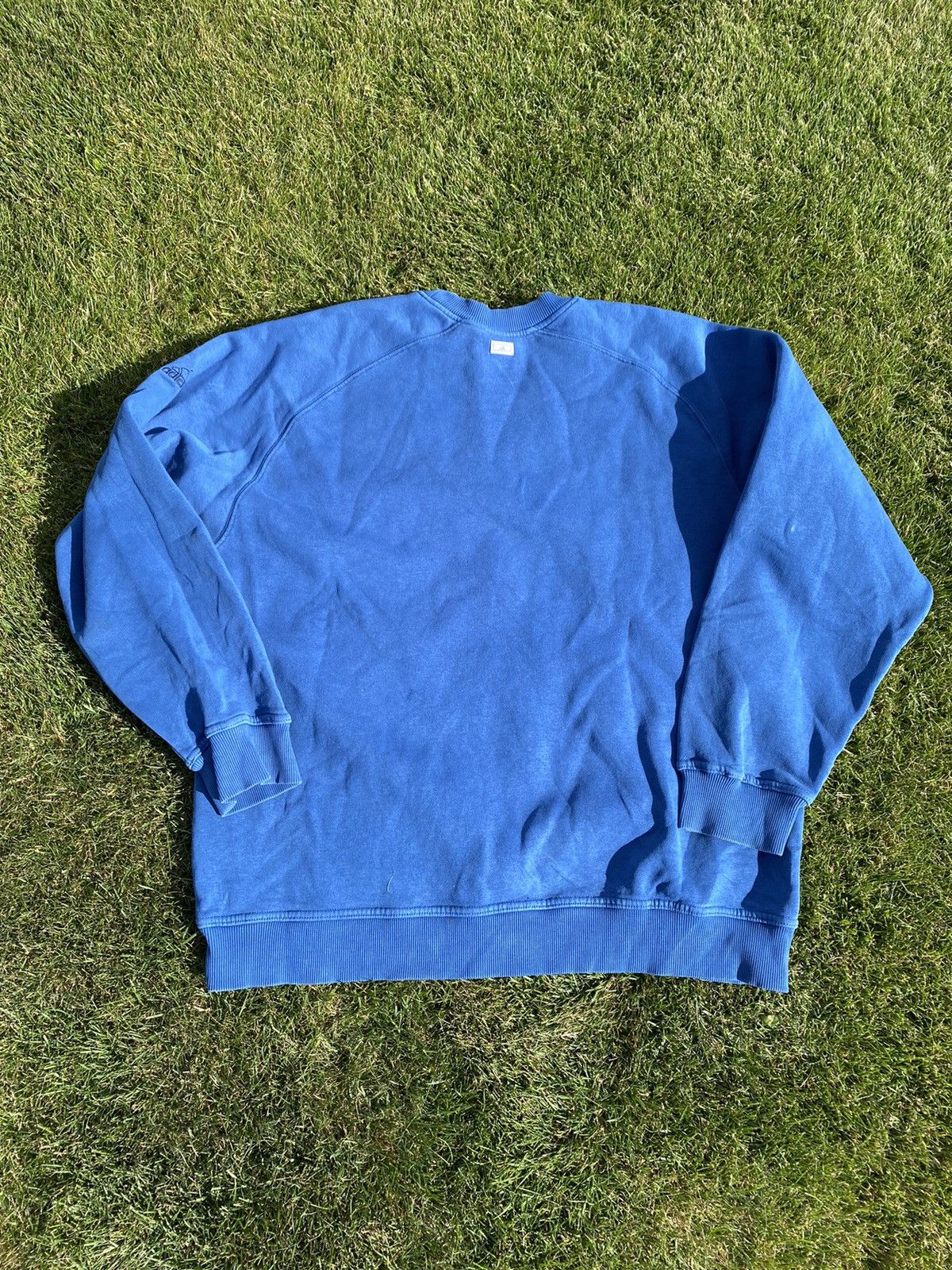 Adidas Adidas baby blue vintage y2k sweatshirt crewneck Size US L / EU 52-54 / 3 - 2 Thumbnail
