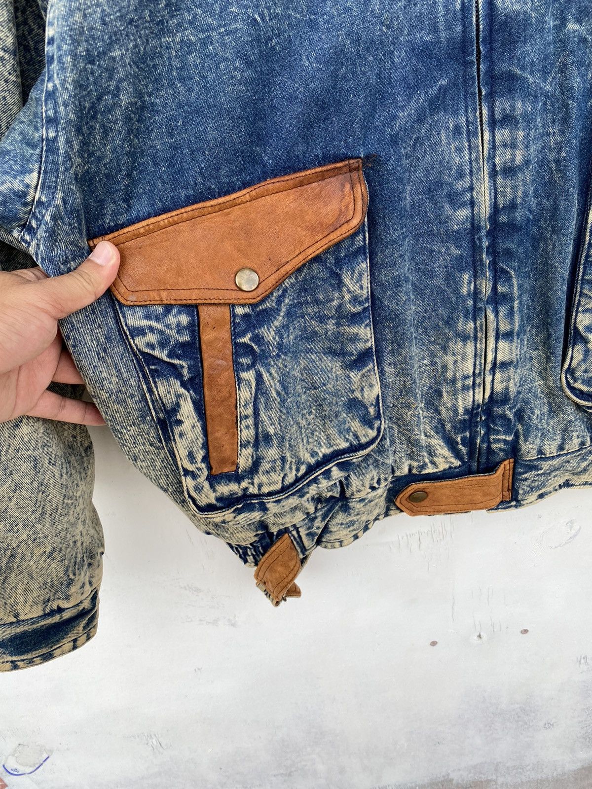 Japanese Brand Vintage Cannes Film Festival Rusty Denim Jacket Size US XL / EU 56 / 4 - 8 Thumbnail