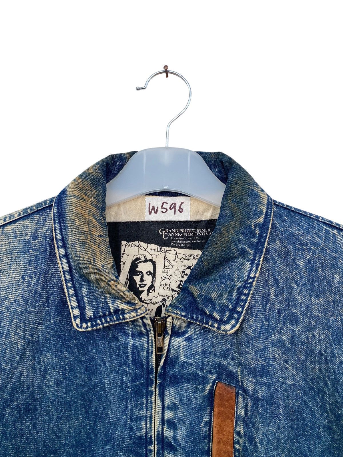 Japanese Brand Vintage Cannes Film Festival Rusty Denim Jacket Size US XL / EU 56 / 4 - 4 Thumbnail