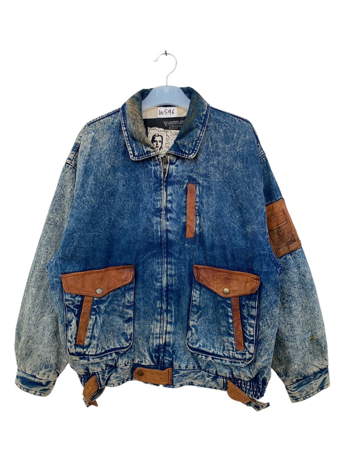 Japanese Brand Vintage Cannes Film Festival Rusty Denim Jacket Size US XL / EU 56 / 4 - 1 Thumbnail
