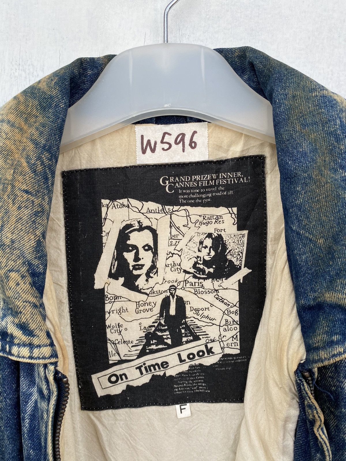 Japanese Brand Vintage Cannes Film Festival Rusty Denim Jacket Size US XL / EU 56 / 4 - 7 Thumbnail