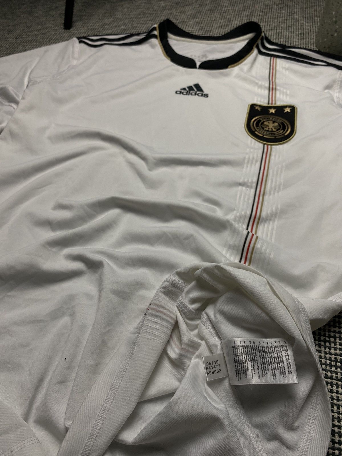 Adidas × Vintage Germany soccer jersey vintage adidas 2010 Size US XL / EU 56 / 4 - 6 Thumbnail