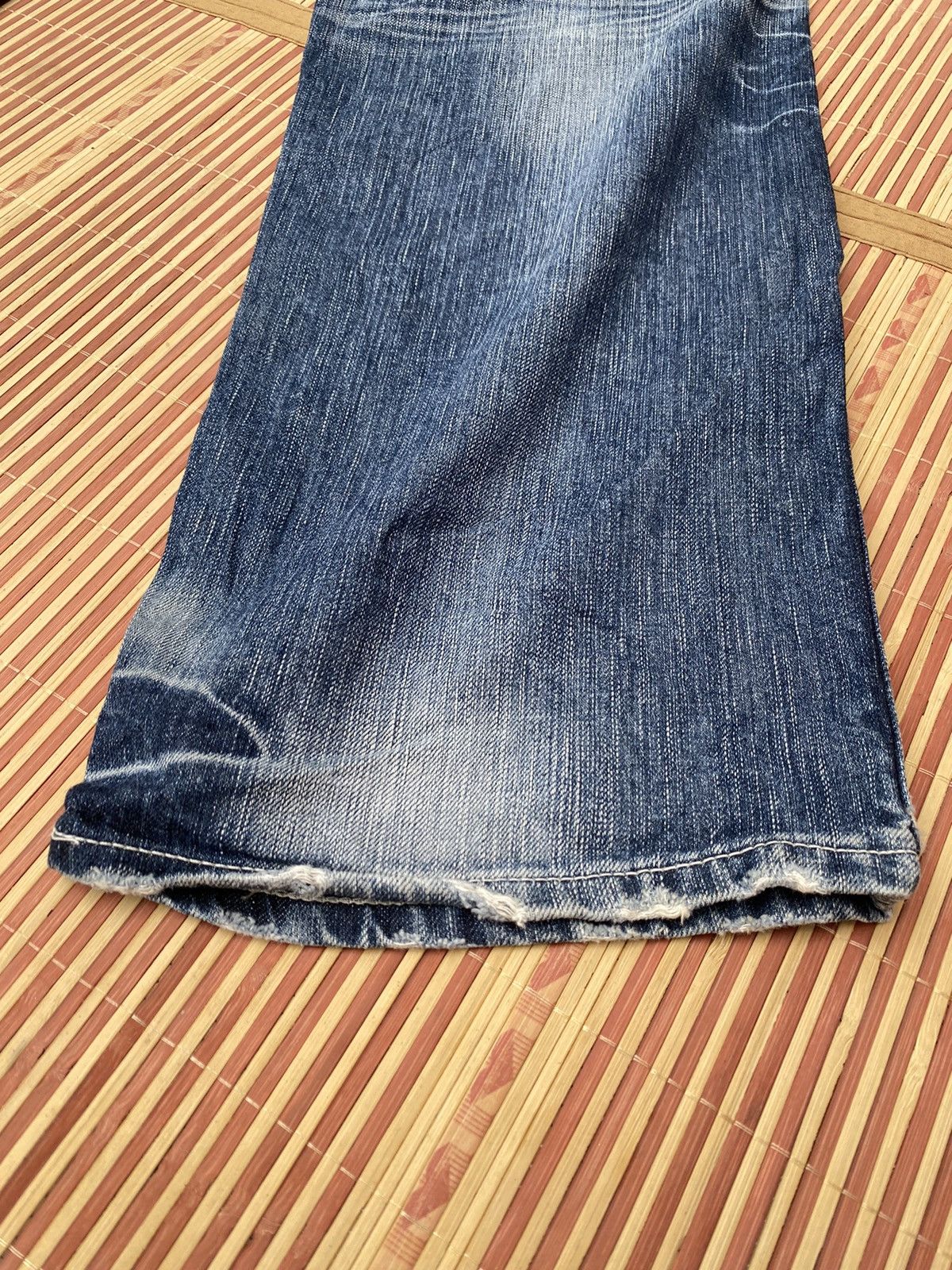 Edwin Vintage Edwin Blue Trip Faded Style Pant Size US 35 - 6 Thumbnail