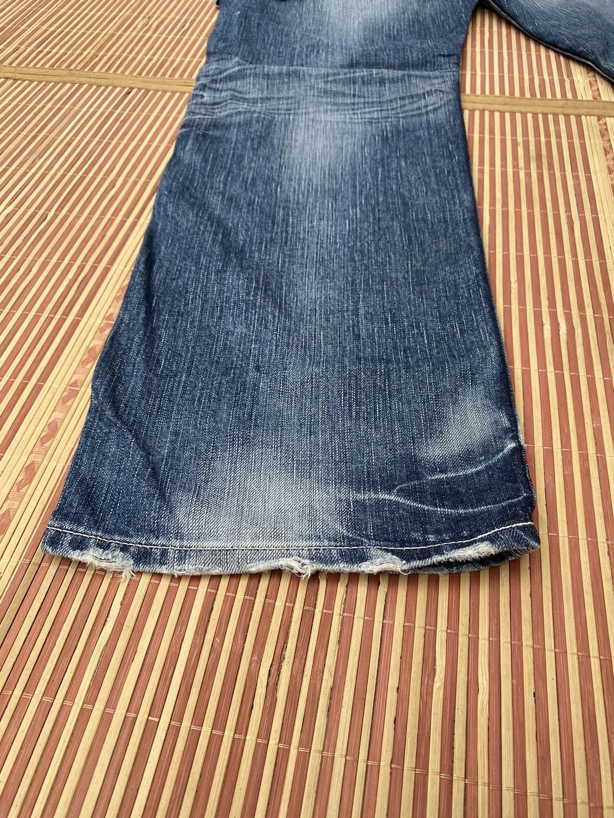 Edwin Vintage Edwin Blue Trip Faded Style Pant Size US 35 - 7 Thumbnail