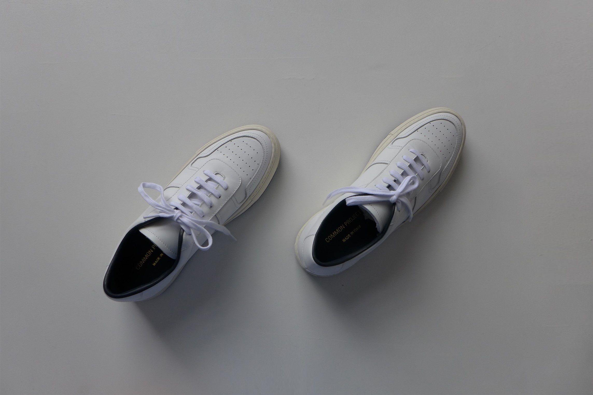 Common Projects Common Projects Bball '88 Sneakers - White Navy Leather Size US 6 / EU 39 - 6 Thumbnail