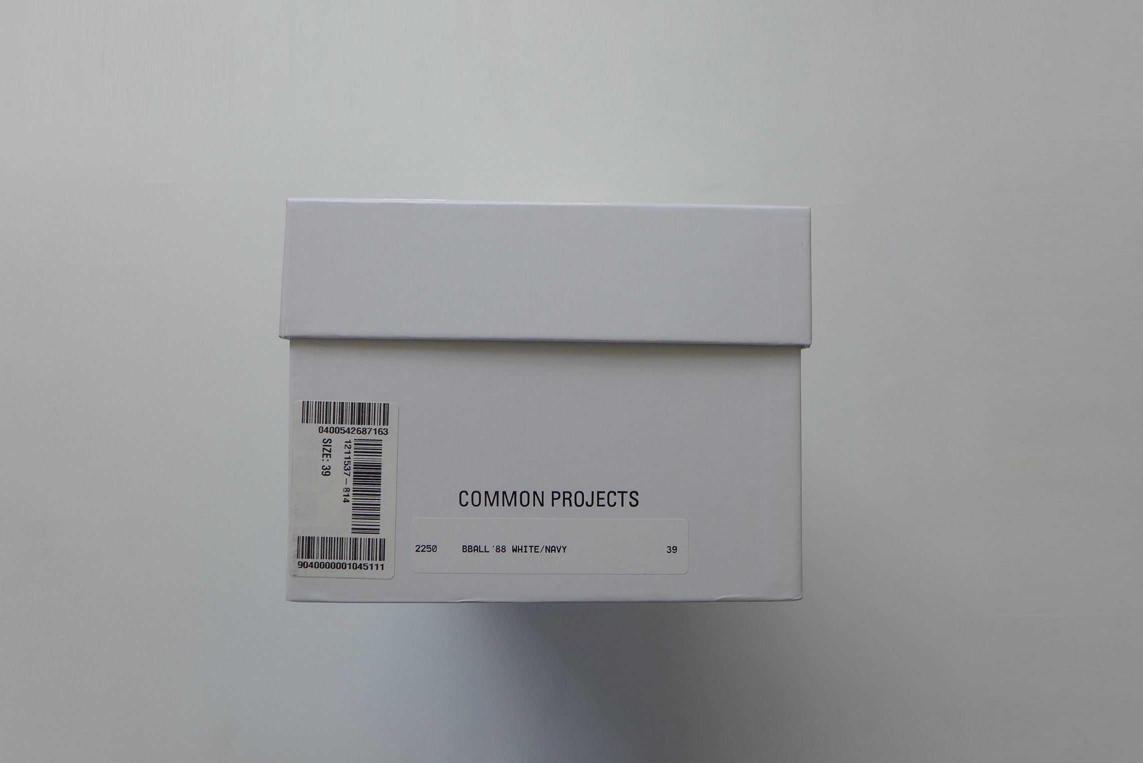 Common Projects Common Projects Bball '88 Sneakers - White Navy Leather Size US 6 / EU 39 - 17 Thumbnail