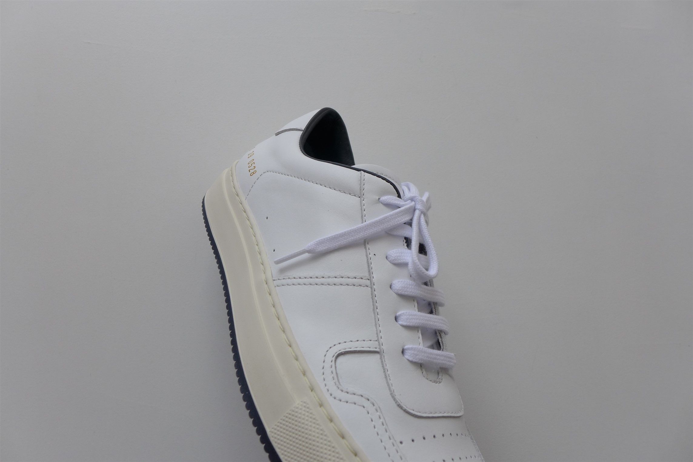 Common Projects Common Projects Bball '88 Sneakers - White Navy Leather Size US 6 / EU 39 - 10 Thumbnail