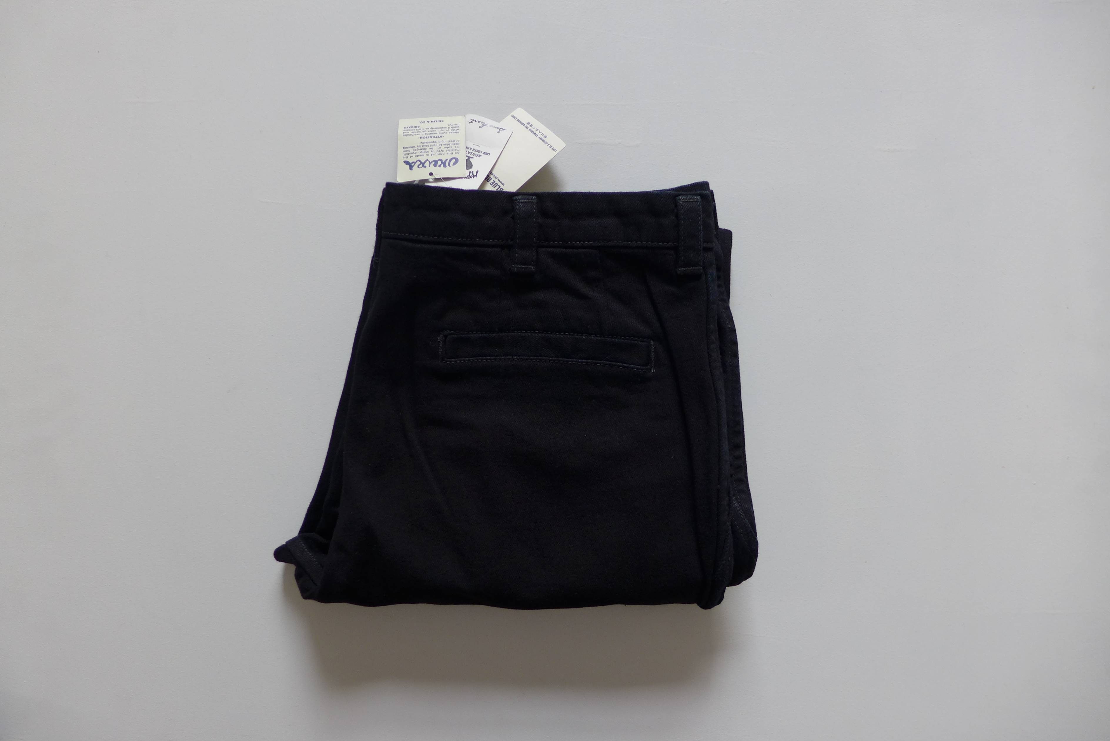 Blue Blue Japan Blue Blue Japan Edo Trousers - Dark Blue Cotton Size US 33 - 4 Thumbnail