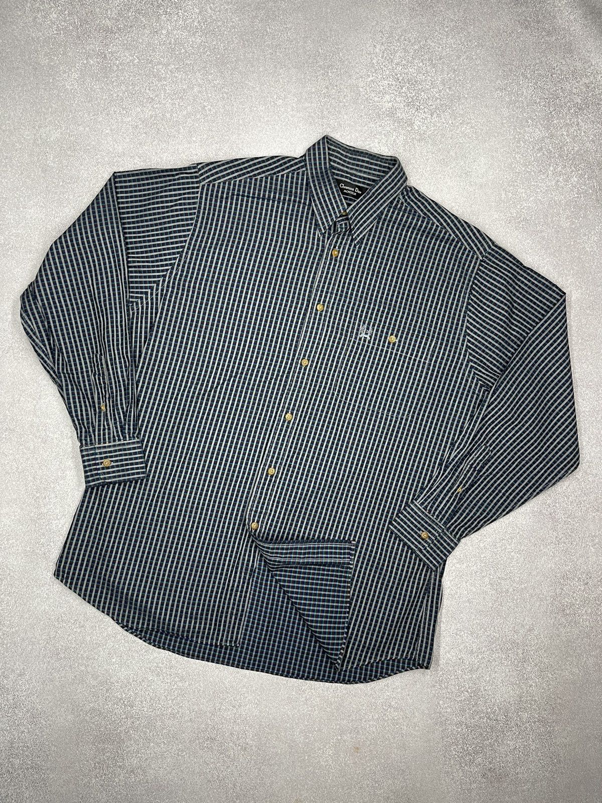 Vintage Christian Dior Monsieur Luxury Shirt Rare Y2K