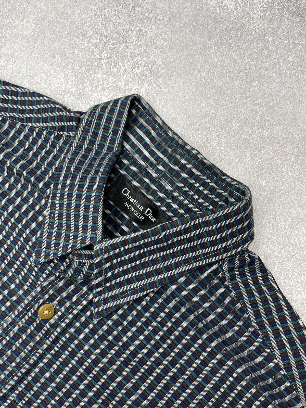 Christian Dior Monsieur Vintage Christian Dior Monsieur Luxury Shirt Rare Y2K Size US L / EU 52-54 / 3 - 5 Thumbnail