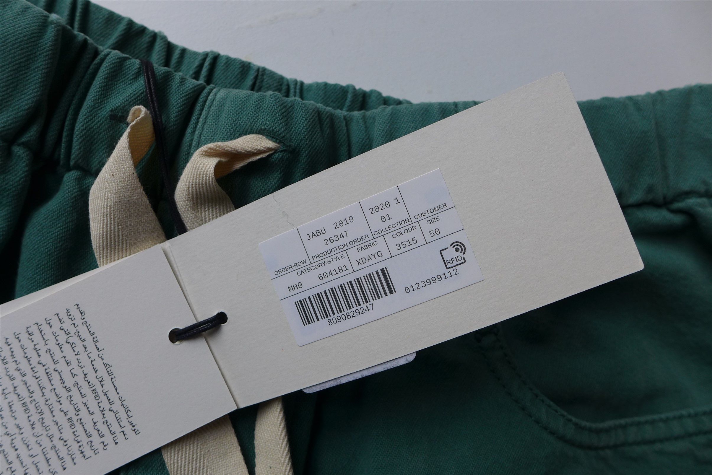 Gucci Gucci Web Stripe Track Pants -- Stonewashed Green Denim Size US 34 / EU 50 - 15 Thumbnail