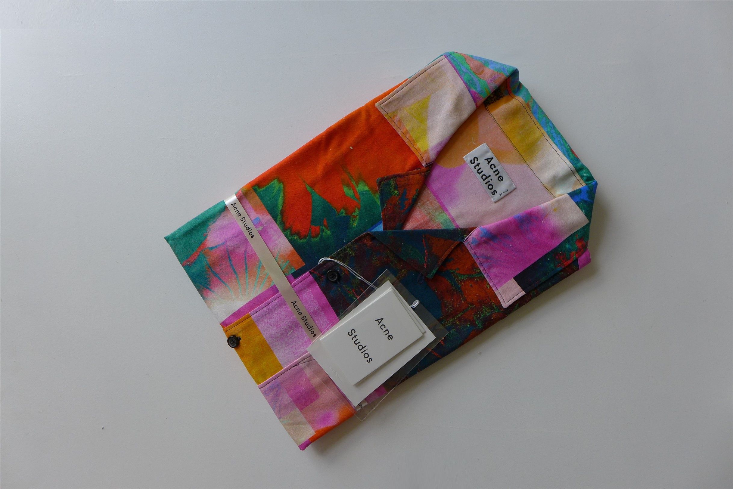 Acne Studios Acne Studios Simon Plant Botanical Print Vacation Shirt Size US S / EU 44-46 / 1 - 5 Thumbnail