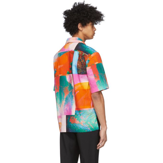Acne Studios Acne Studios Simon Plant Botanical Print Vacation Shirt Size US S / EU 44-46 / 1 - 4 Thumbnail