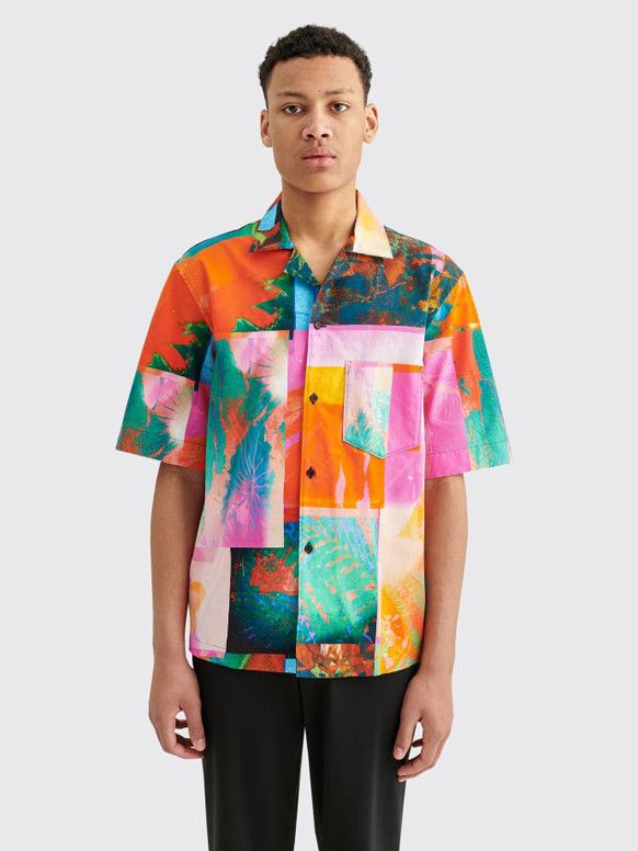 Acne Studios Acne Studios Simon Plant Botanical Print Vacation 