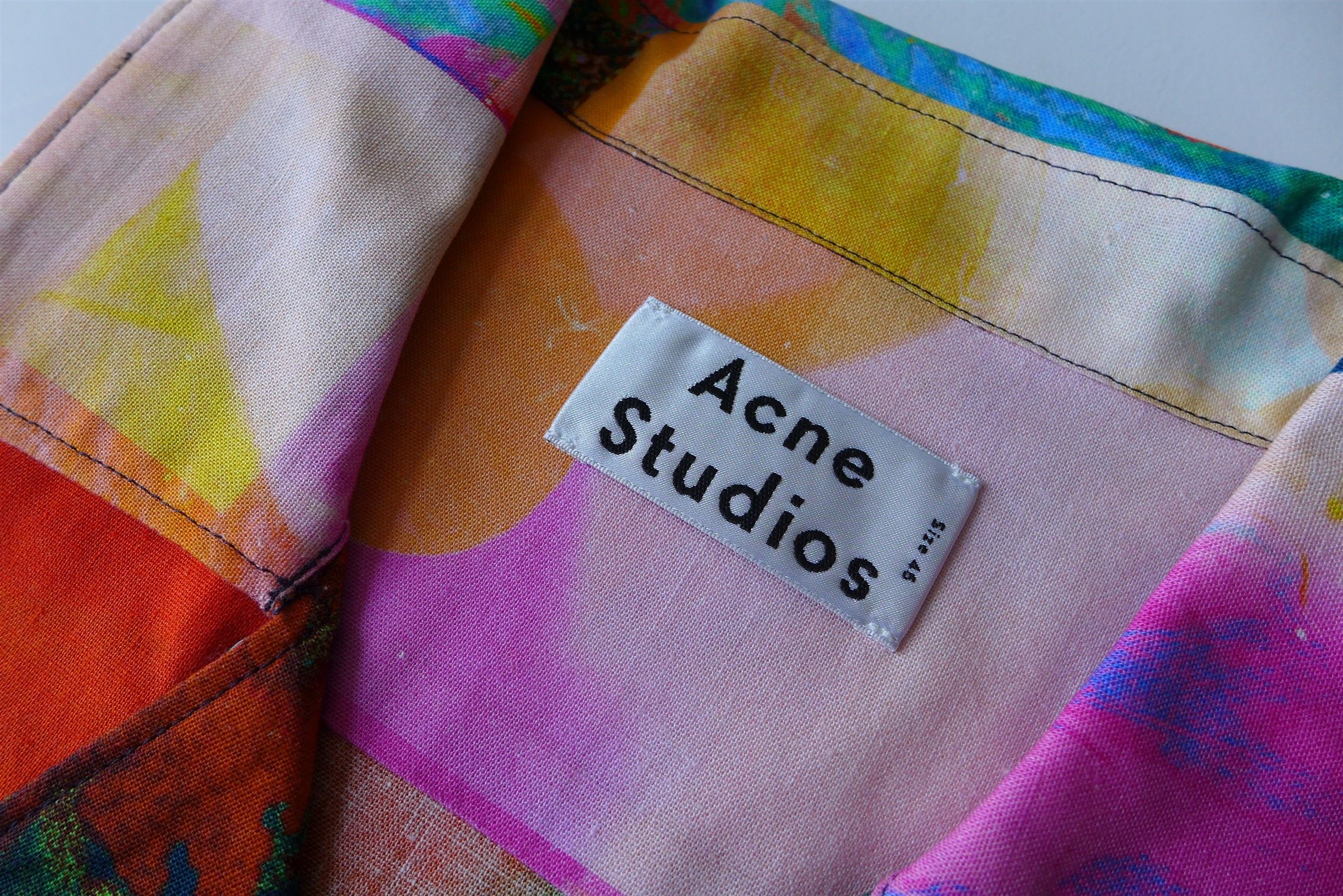 Acne Studios Acne Studios Simon Plant Botanical Print Vacation Shirt Size US S / EU 44-46 / 1 - 8 Thumbnail
