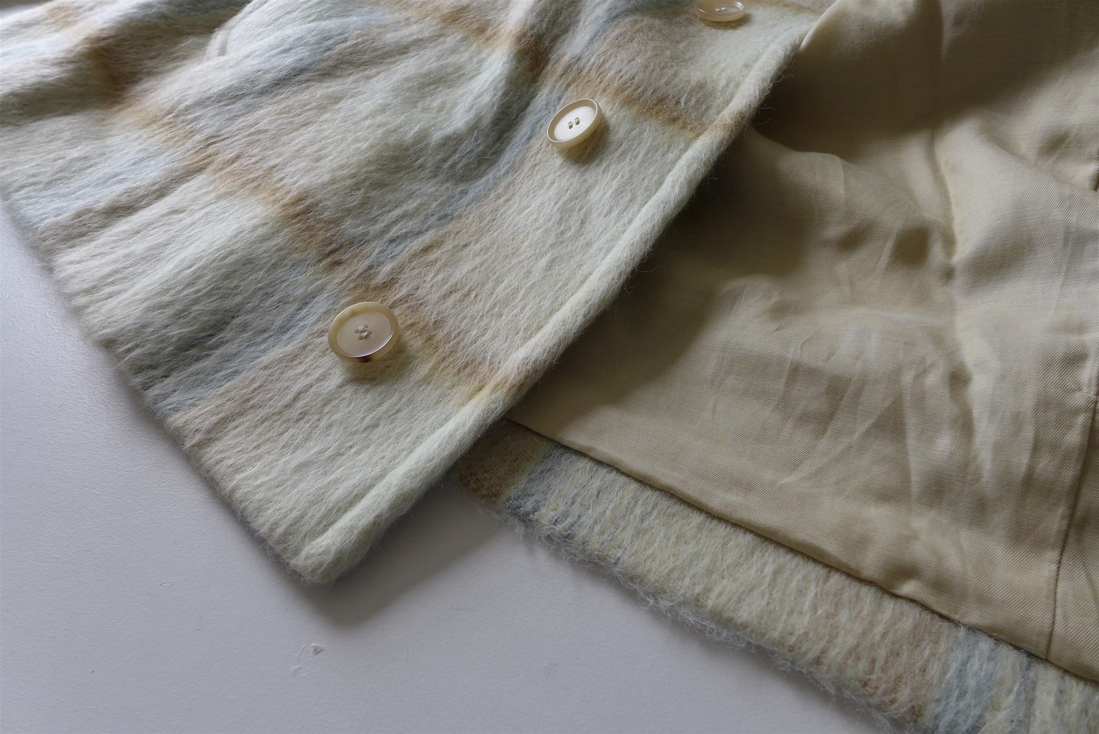 ジャケット・アウター AURALEE SURI ALPACA SHAGGY CHECK BLOUSON SURI ALPACA SHAGGY CHECK BLOUSON (A20AB01AS) | AURALEE
