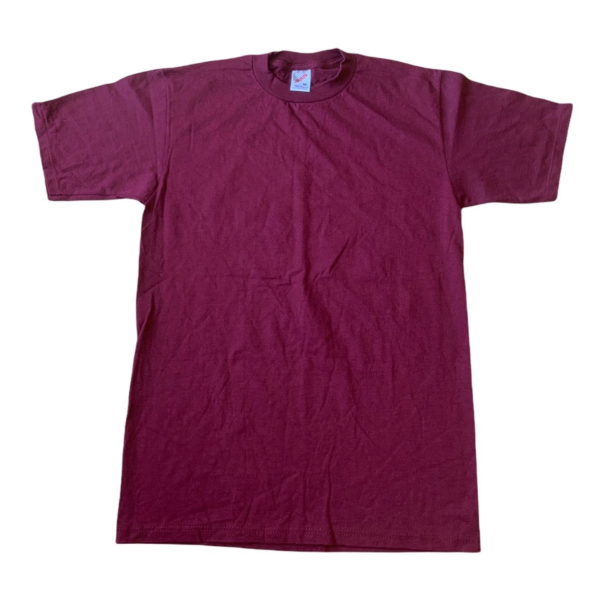 Jerzees × Vintage Vintage 90s Blank T Shirt Jerzees Made In USA Boxy Fit Size US M / EU 48-50 / 2 - 1 Thumbnail